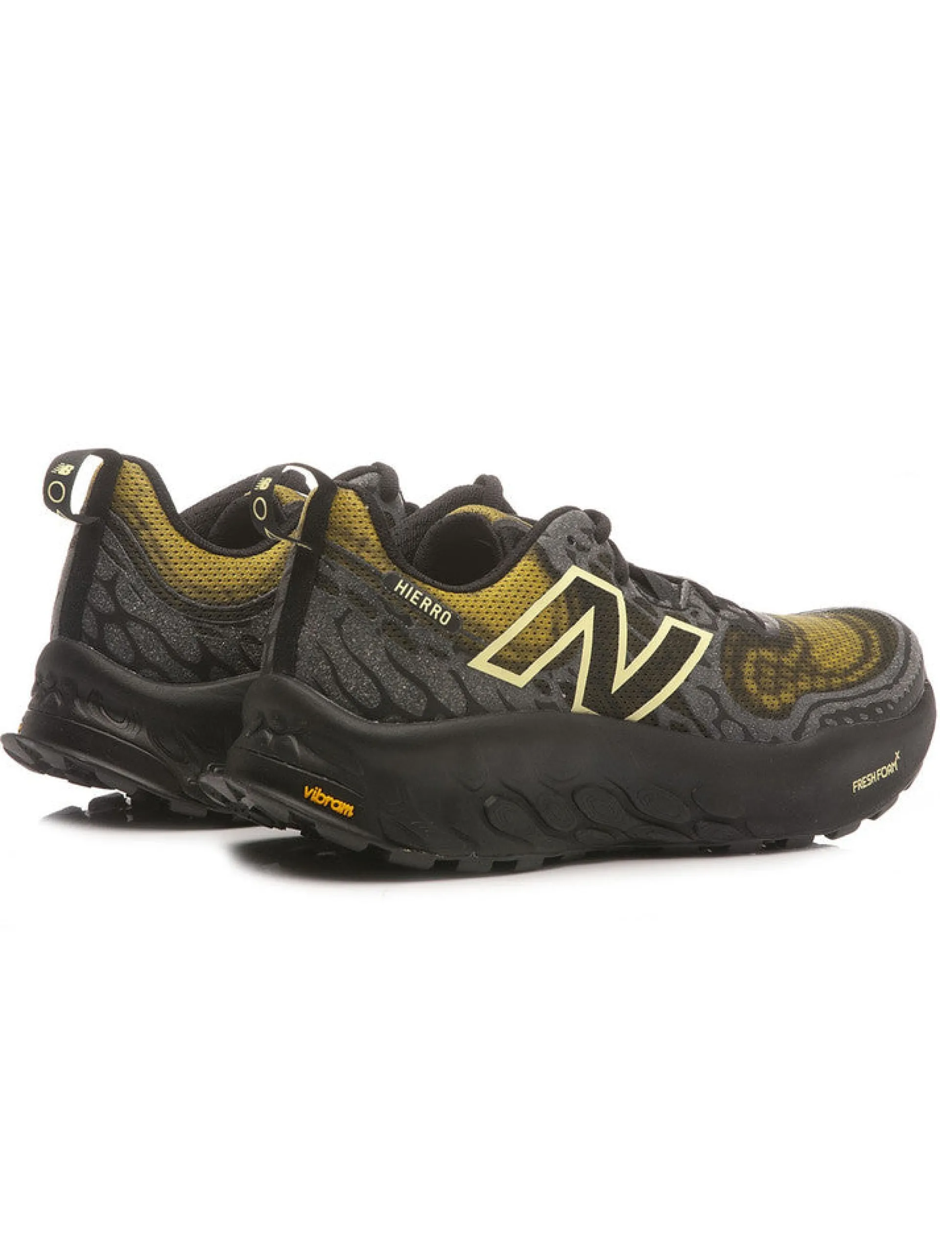NEW BALANCE Sneakers*Scarpe nere e gialle da uomo Fresh Foam X Hierro MTHIER