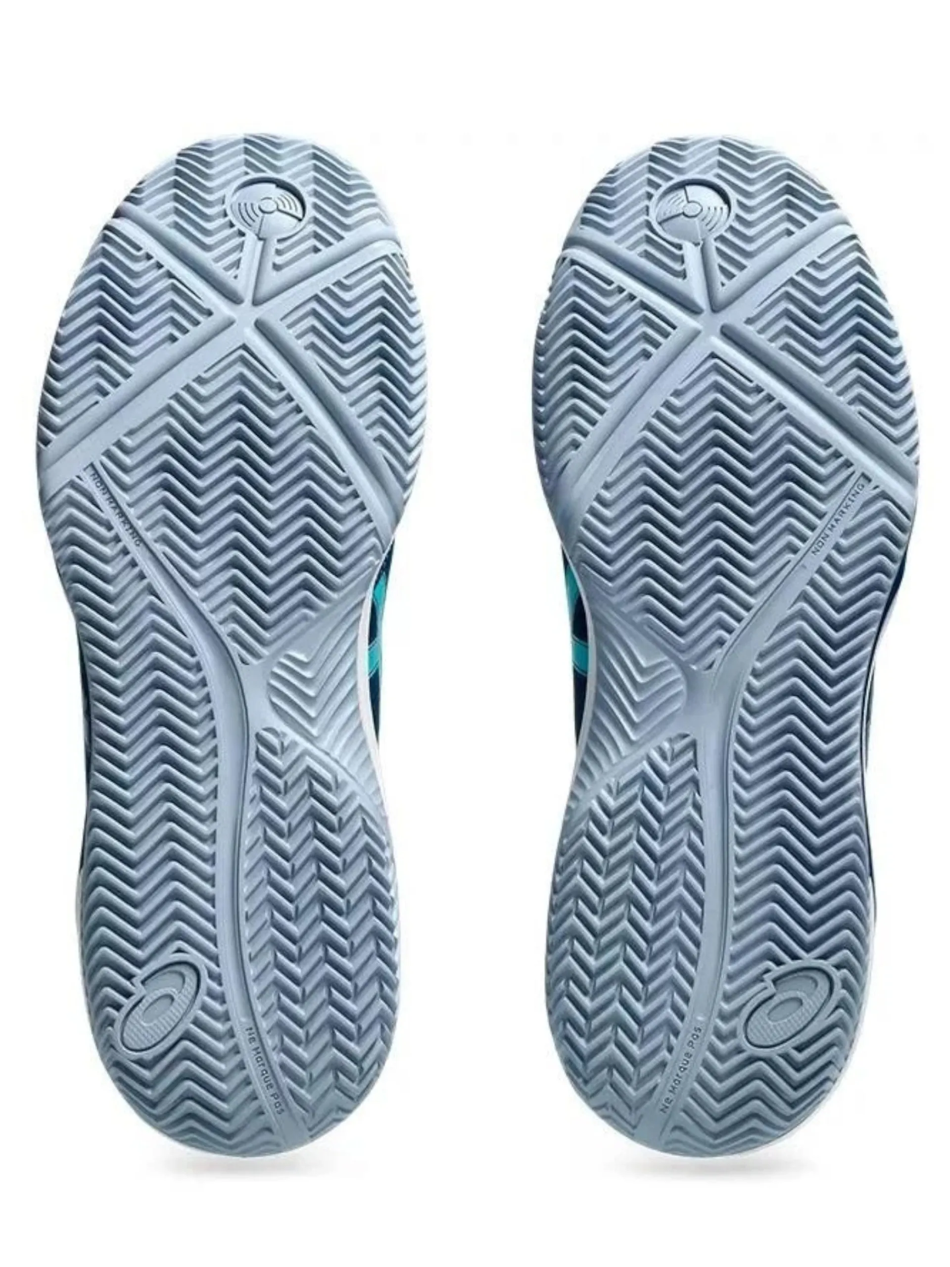 ASICS Scarpe*Scarpe padel blu e grigie Gel Dedicate 8 da uomo 1041A414