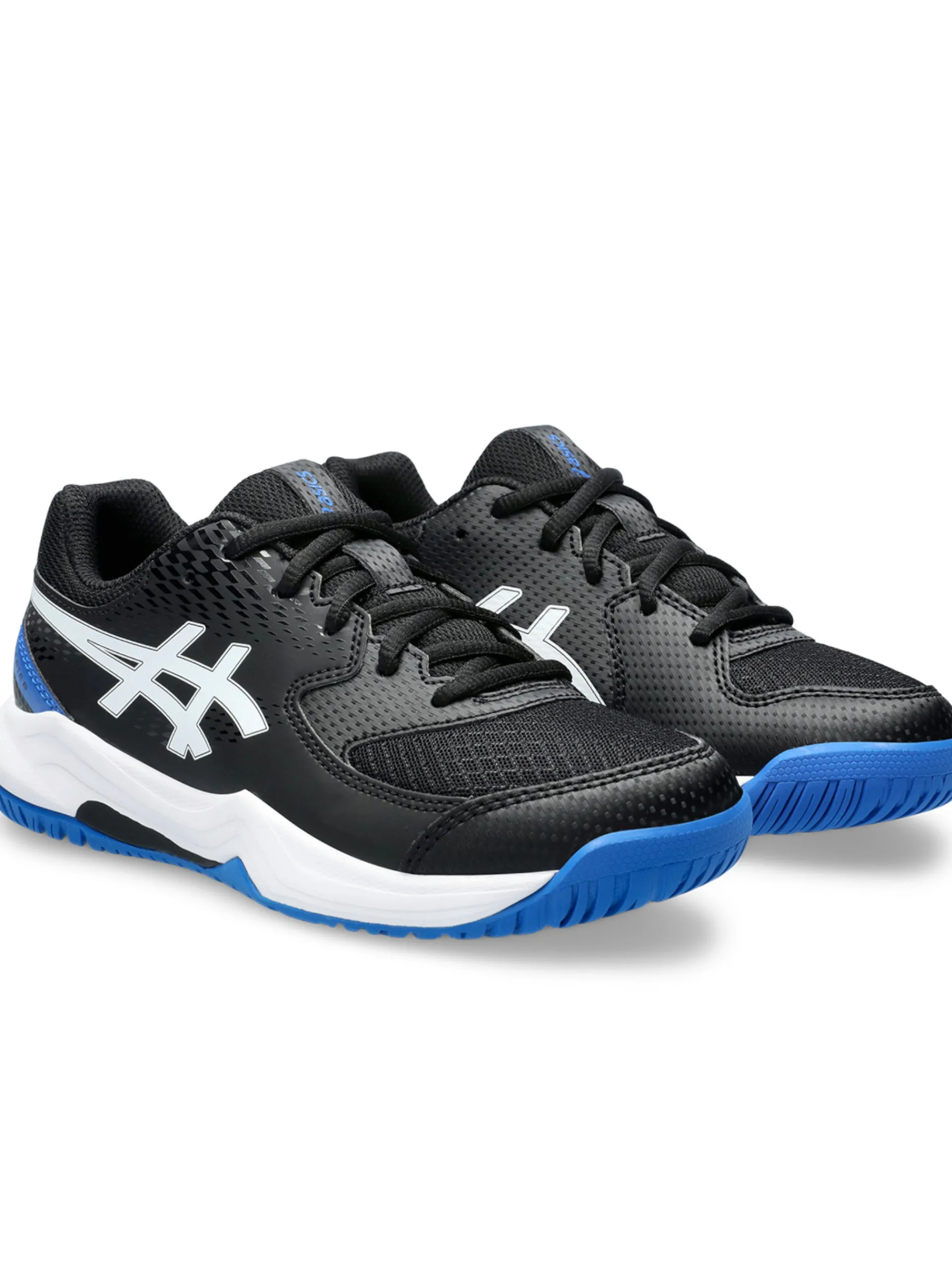 ASICS Scarpe*Scarpe padel tennis nere e blu Gel Dedicate 8 GS Kids 1044A077
