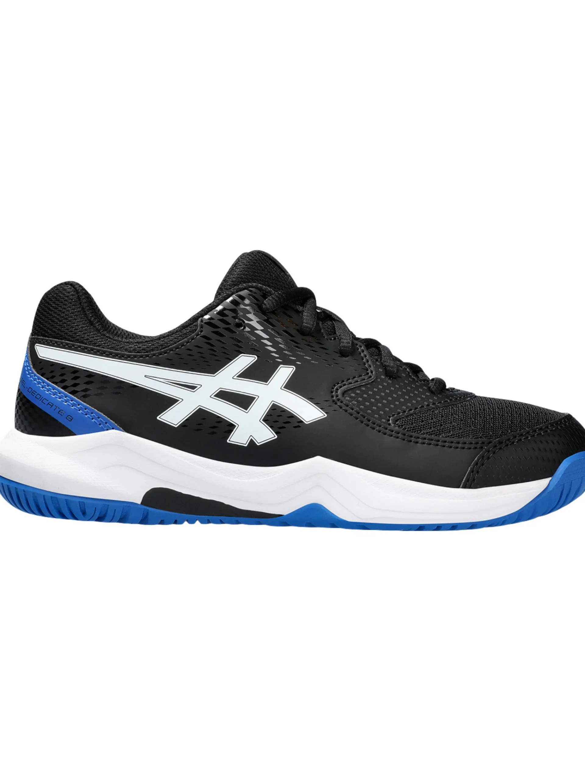 ASICS Scarpe*Scarpe padel tennis nere e blu Gel Dedicate 8 GS Kids 1044A077