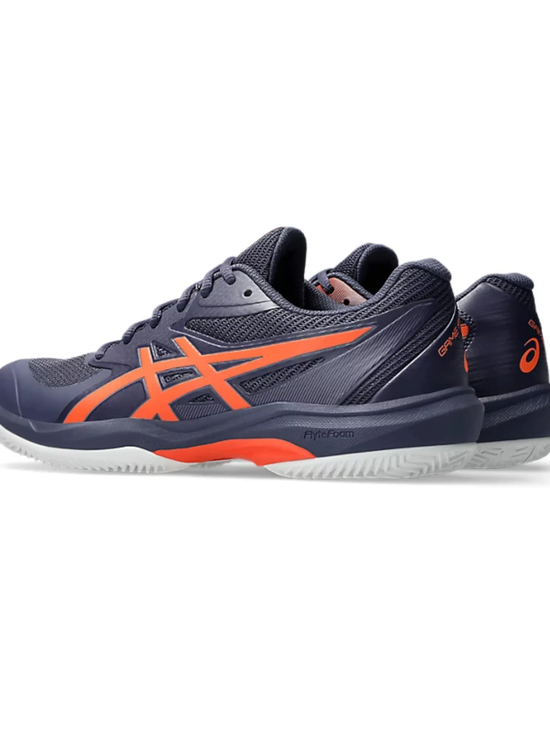 ASICS Scarpe*Scarpe padel tennis Game FF Clay/OC blu e arancioni da uomo 1041A490