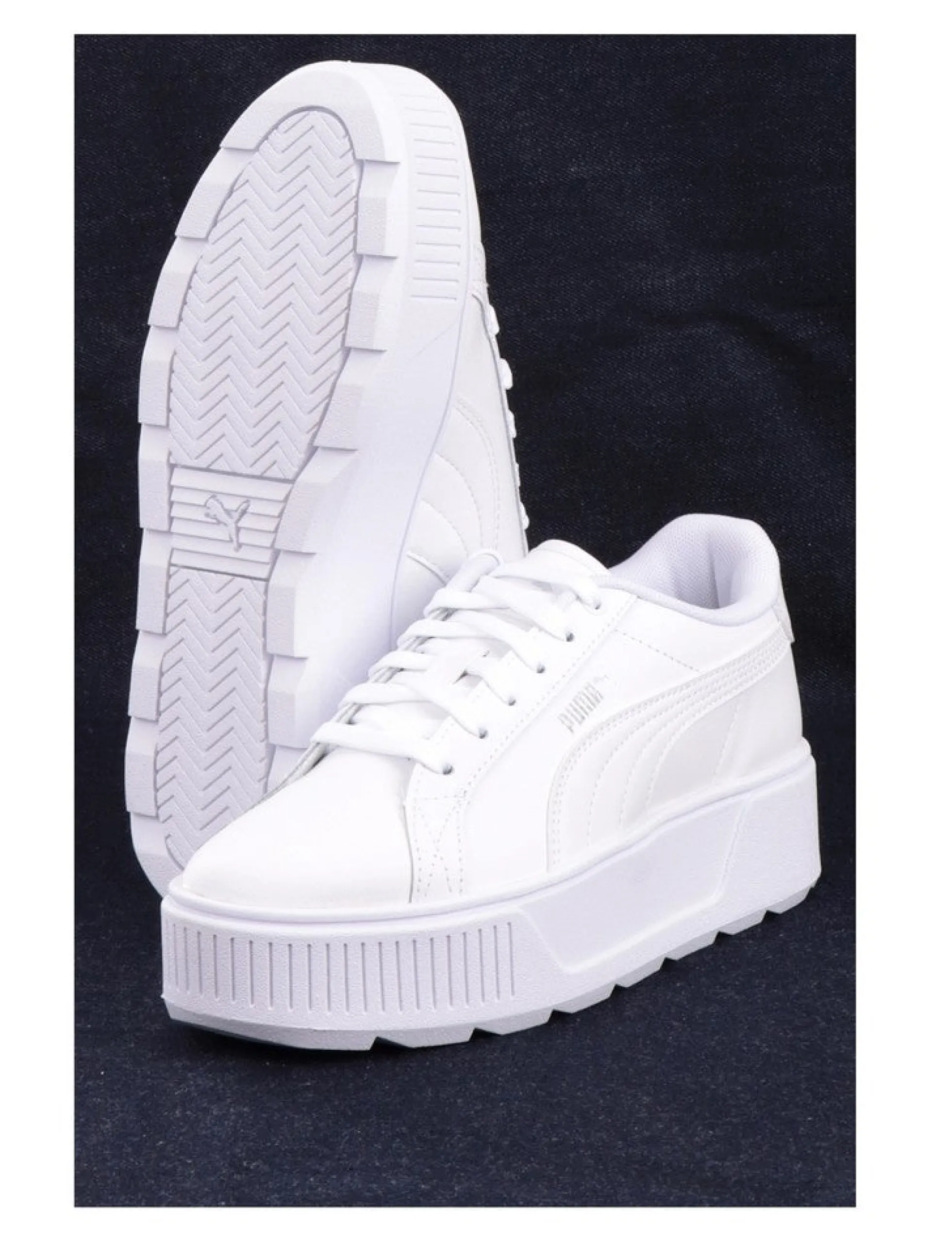 PUMA Sneakers*Scarpe bianche da bambina Karmen L Jr 387374