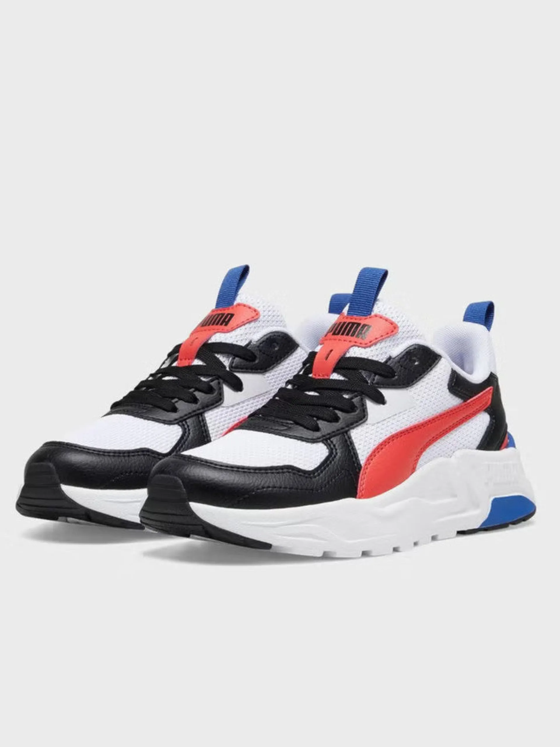PUMA Sneakers*Scarpe bianche da bambino Trinity Lite JR 391443
