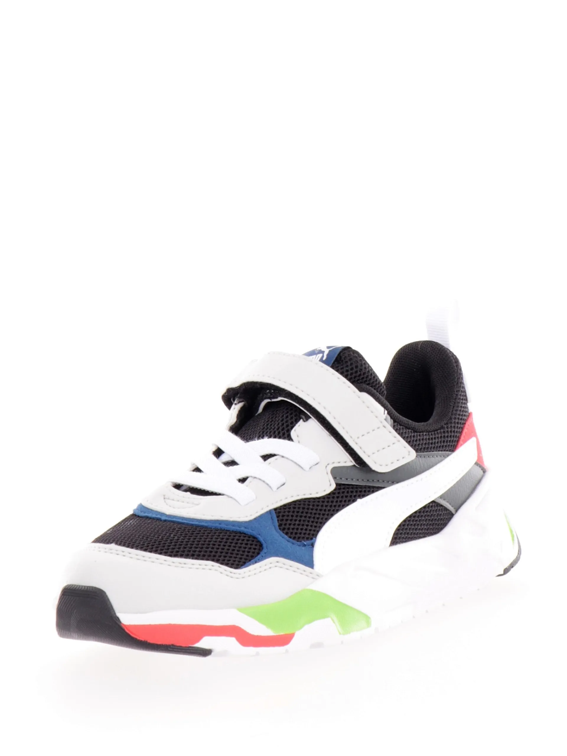 PUMA Sneakers*Scarpe bianche e nere da bambino Trinity AC + PS 39083
