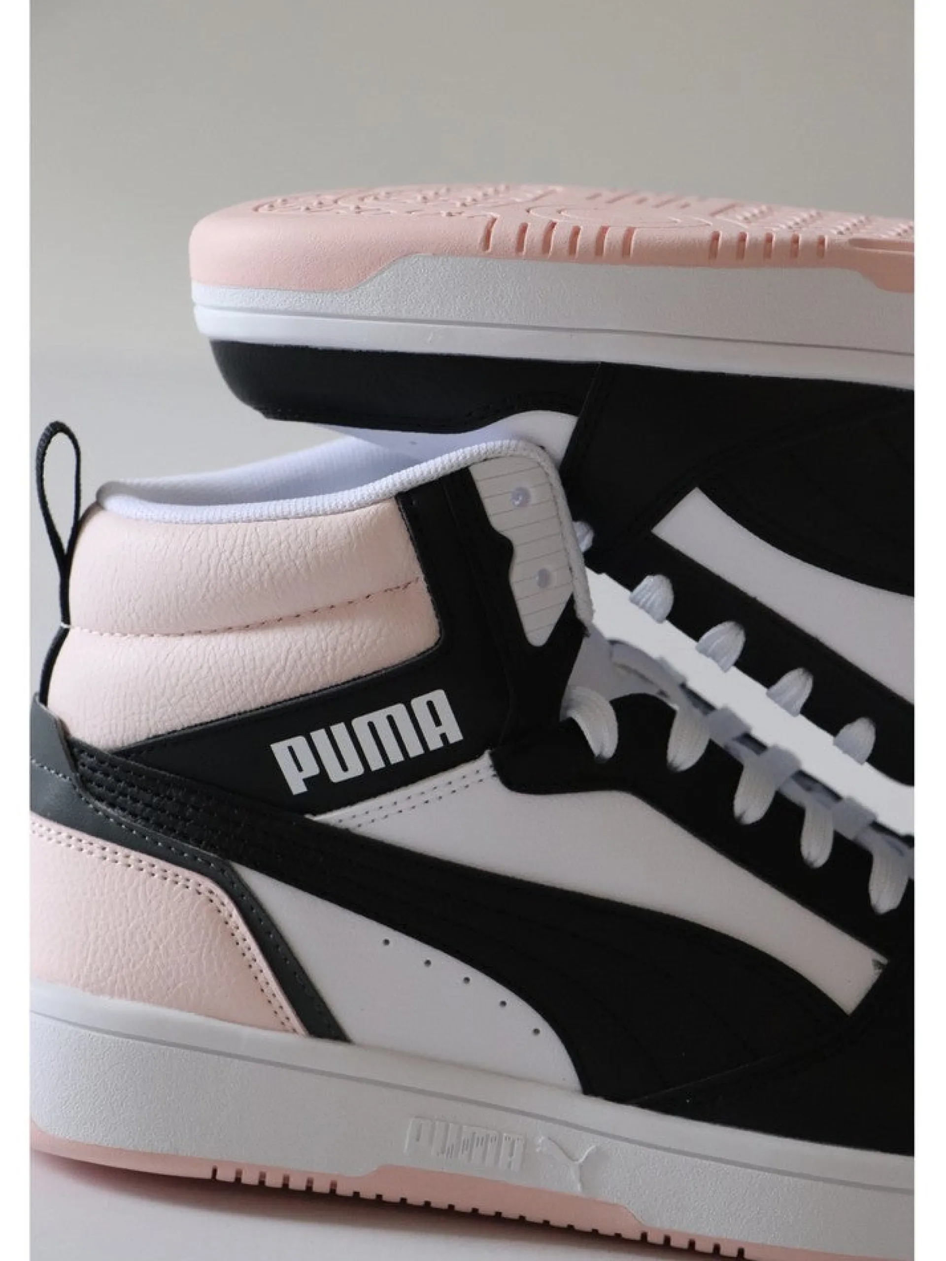 PUMA Sneakers*Scarpe bianche, rosa e nere da donna Rebound V6 39232