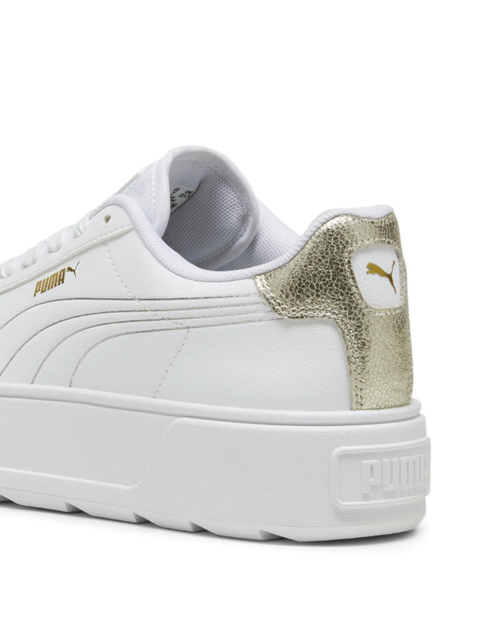 PUMA Sneakers*Scarpe Karmen Metallic Shine bianca da donna 39509
