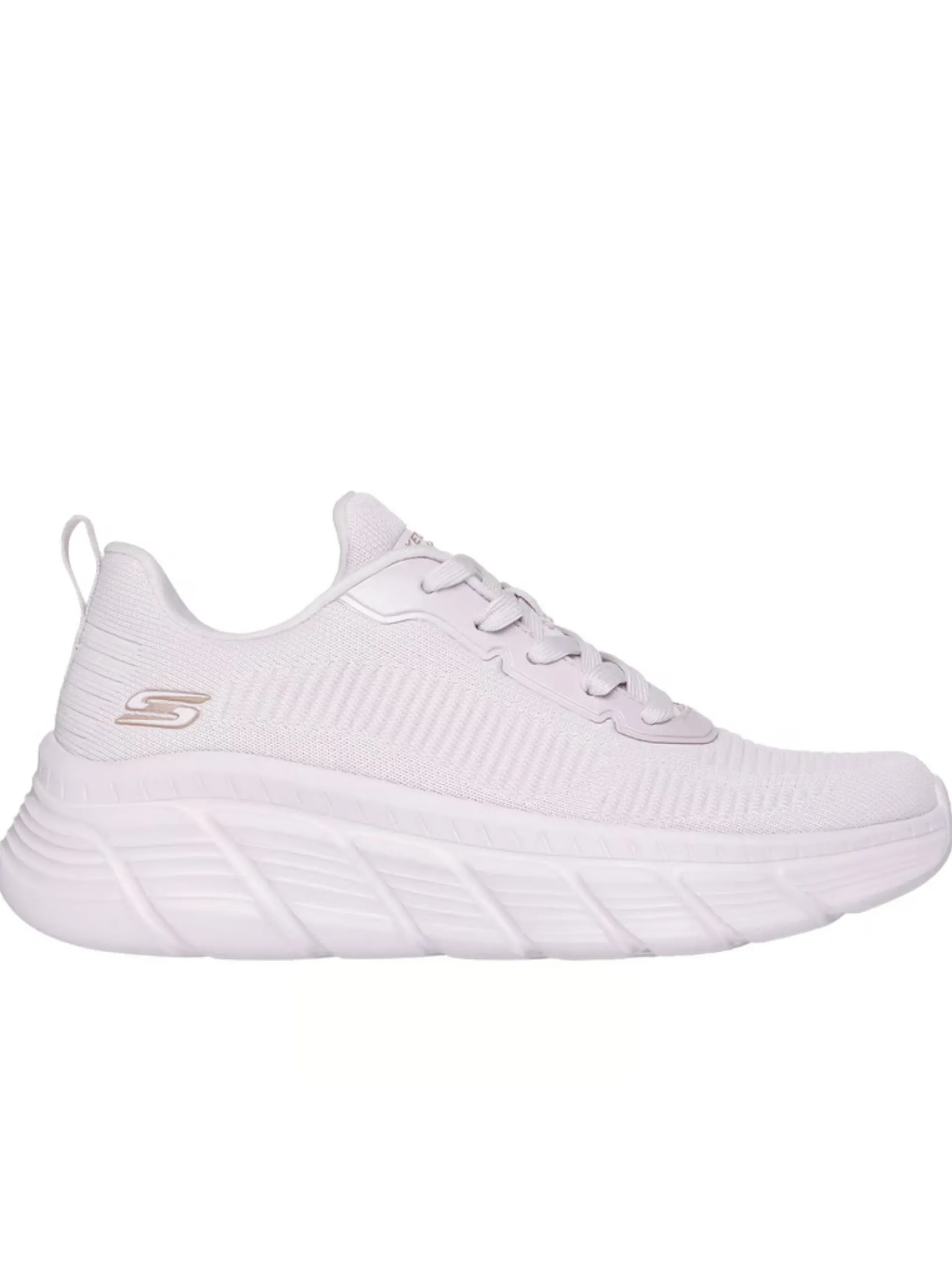 SKECHERS Sneakers*Scarpe bianche Bobs B Flex Hi Flying Hi da donna Vegan 117385