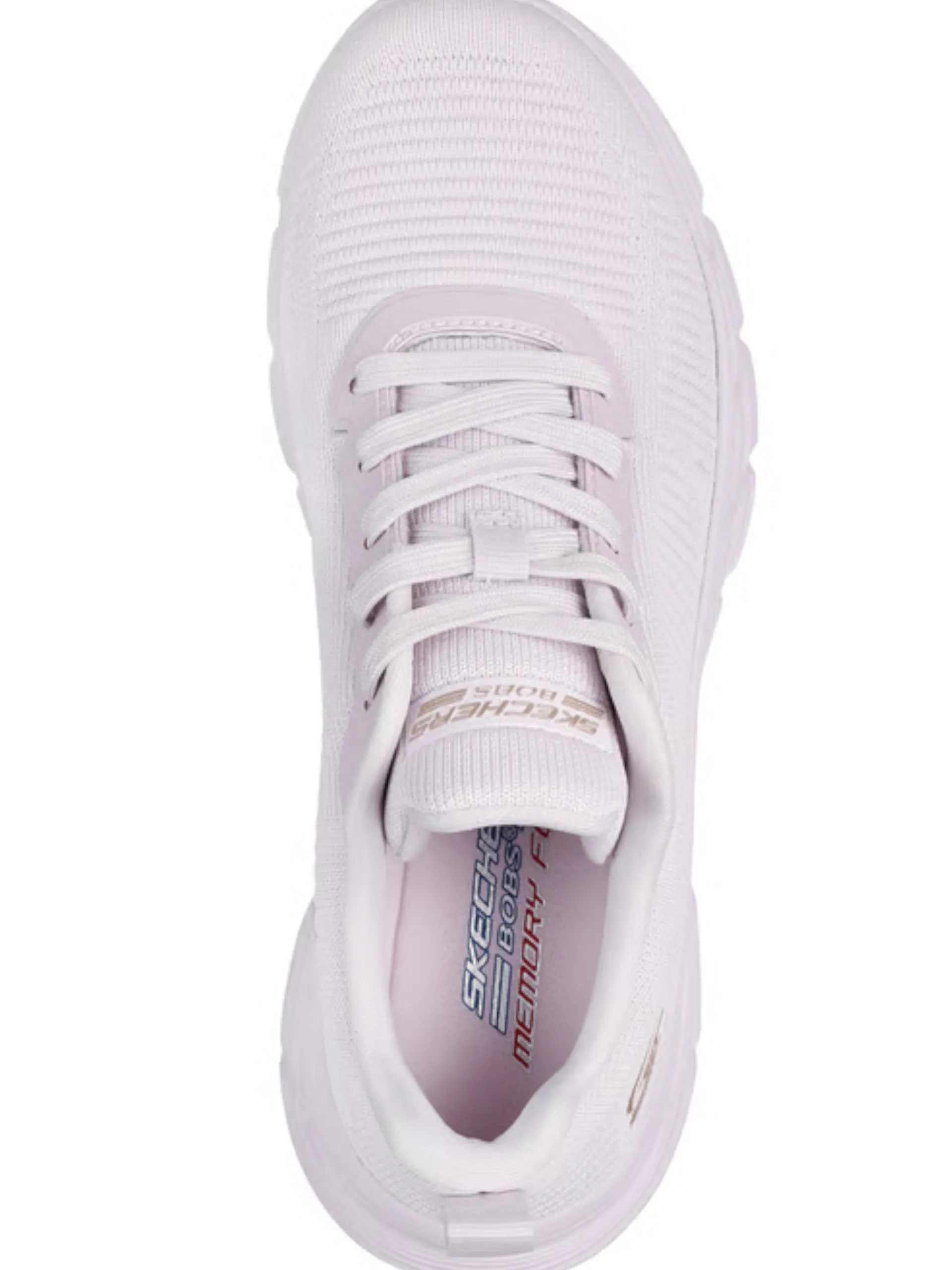 SKECHERS Sneakers*Scarpe bianche Bobs B Flex Hi Flying Hi da donna Vegan 117385