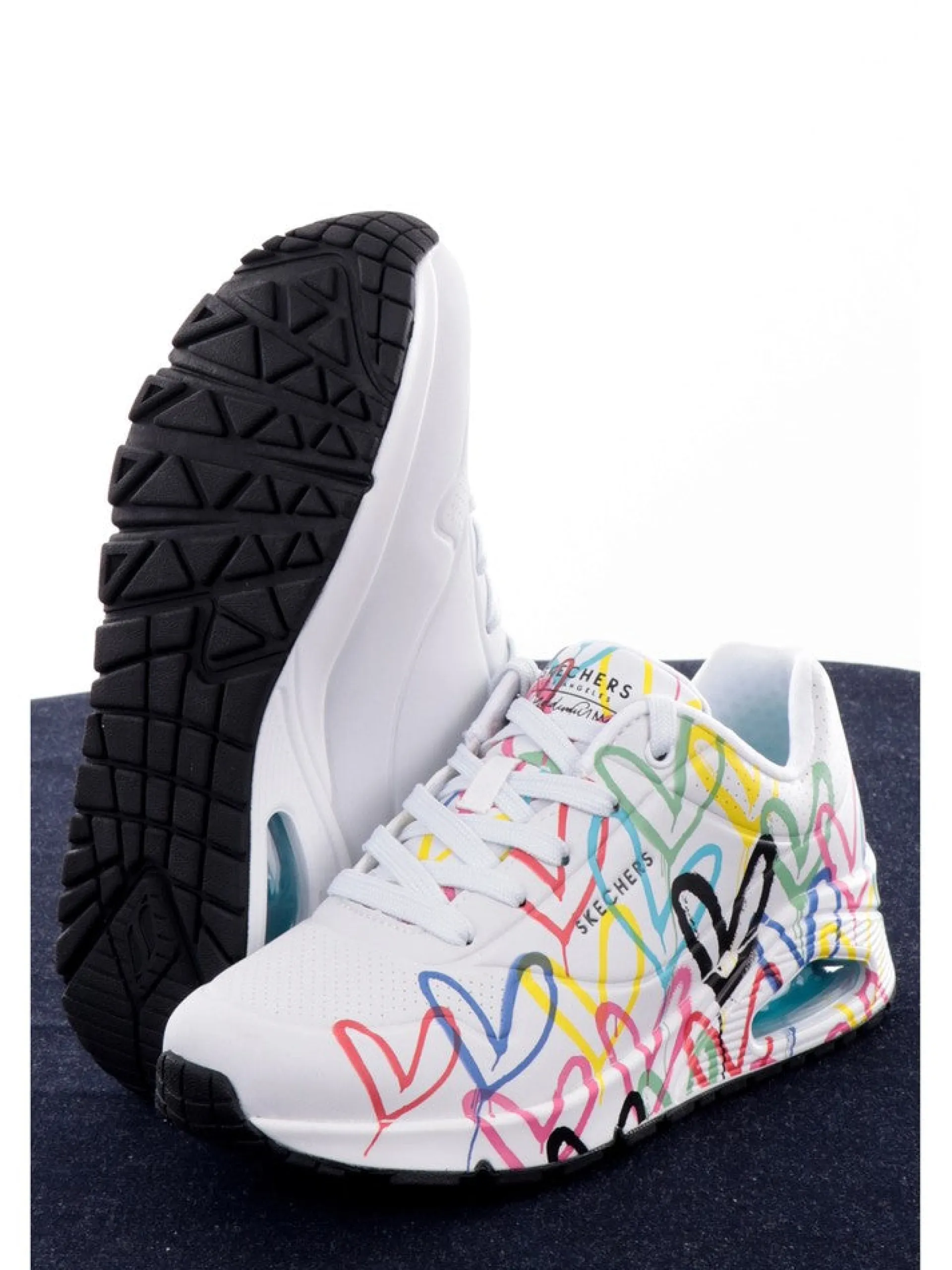 SKECHERS Sneakers*Scarpe donna con graffiti 155507
