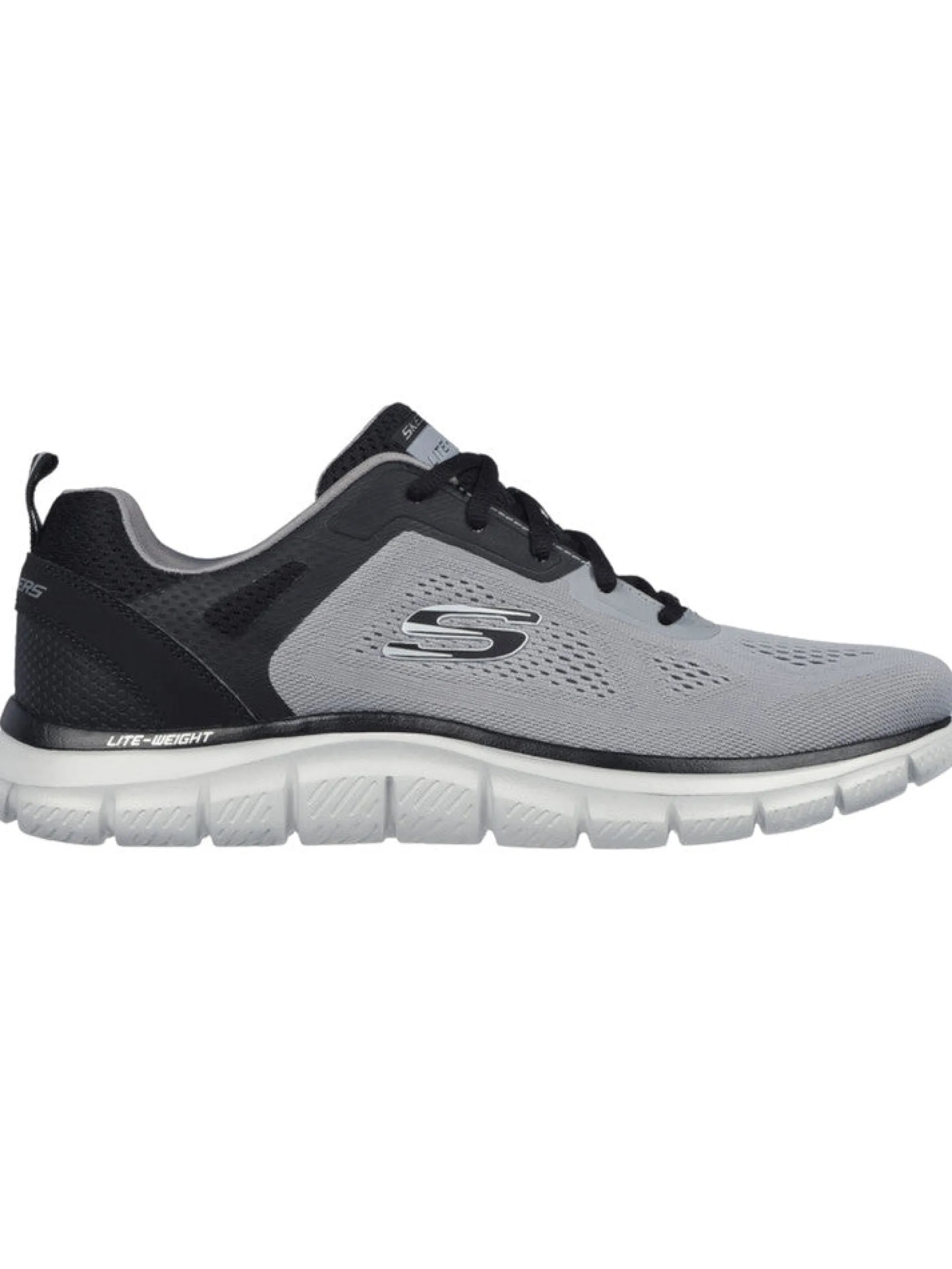 SKECHERS Sneakers*Scarpe grigie Track Broader da uomo 232698