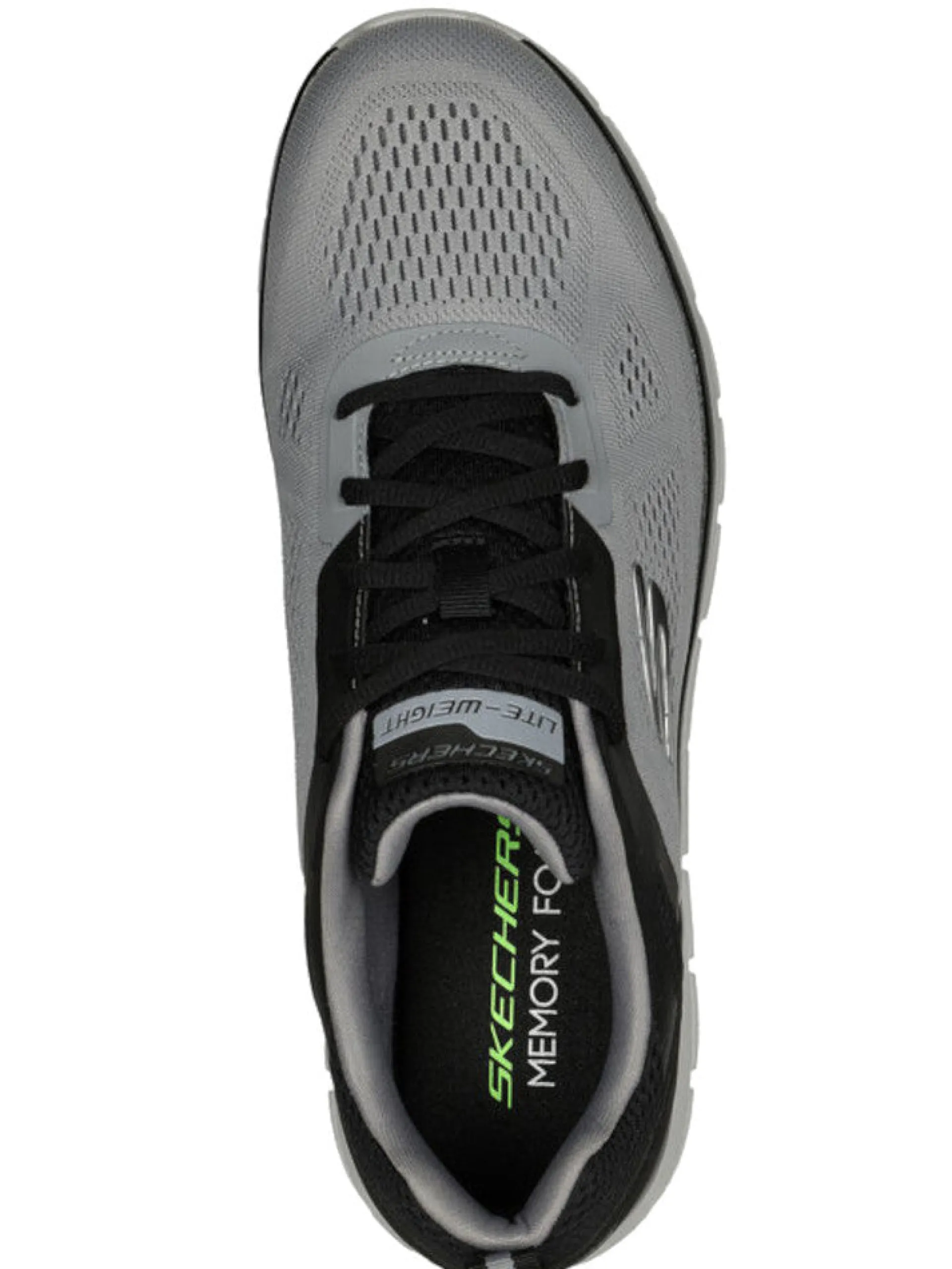 SKECHERS Sneakers*Scarpe grigie Track Broader da uomo 232698