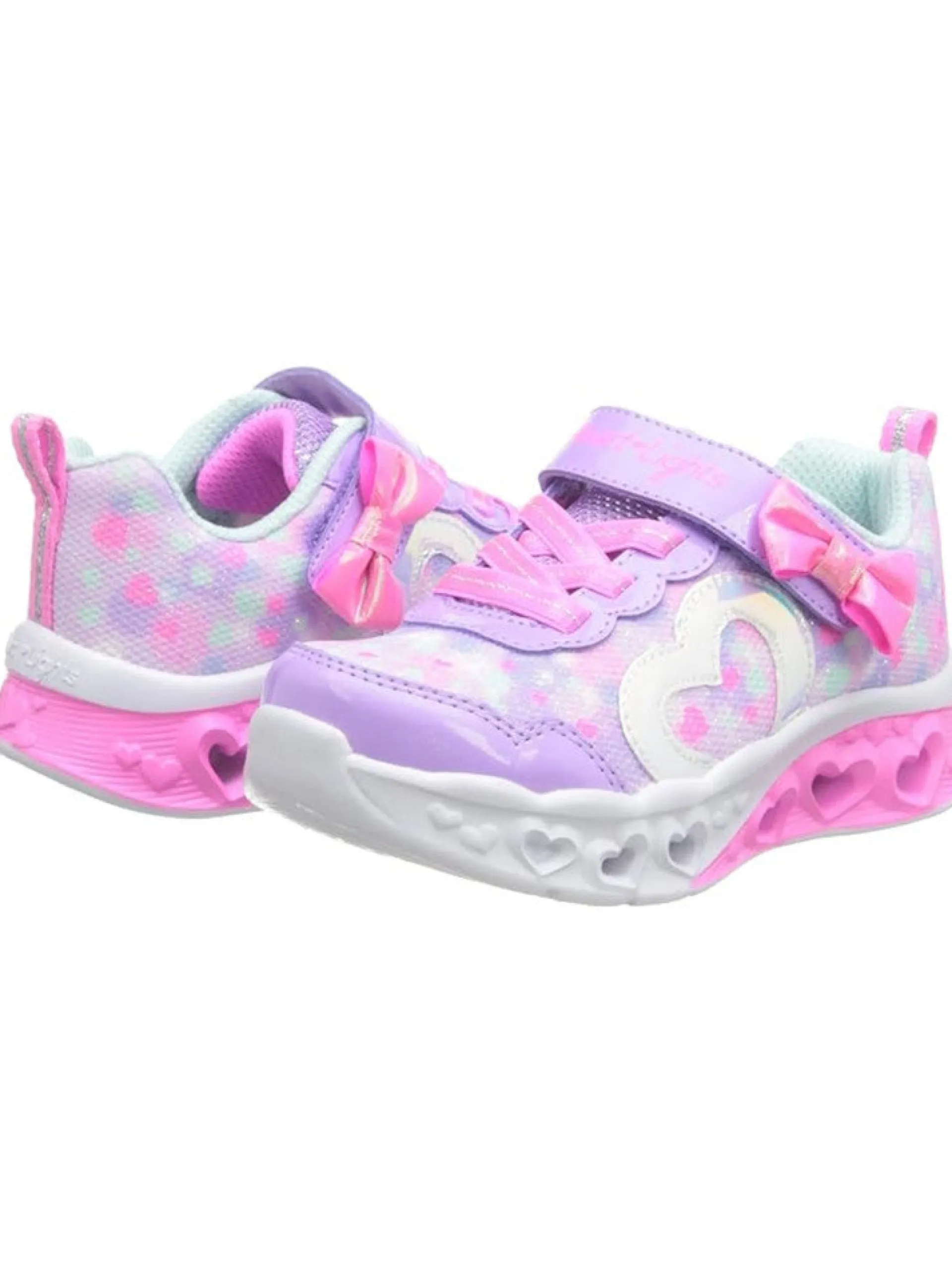 SKECHERS Sneakers*Scarpe Heart Lights bambina rosa con luci 302691N
