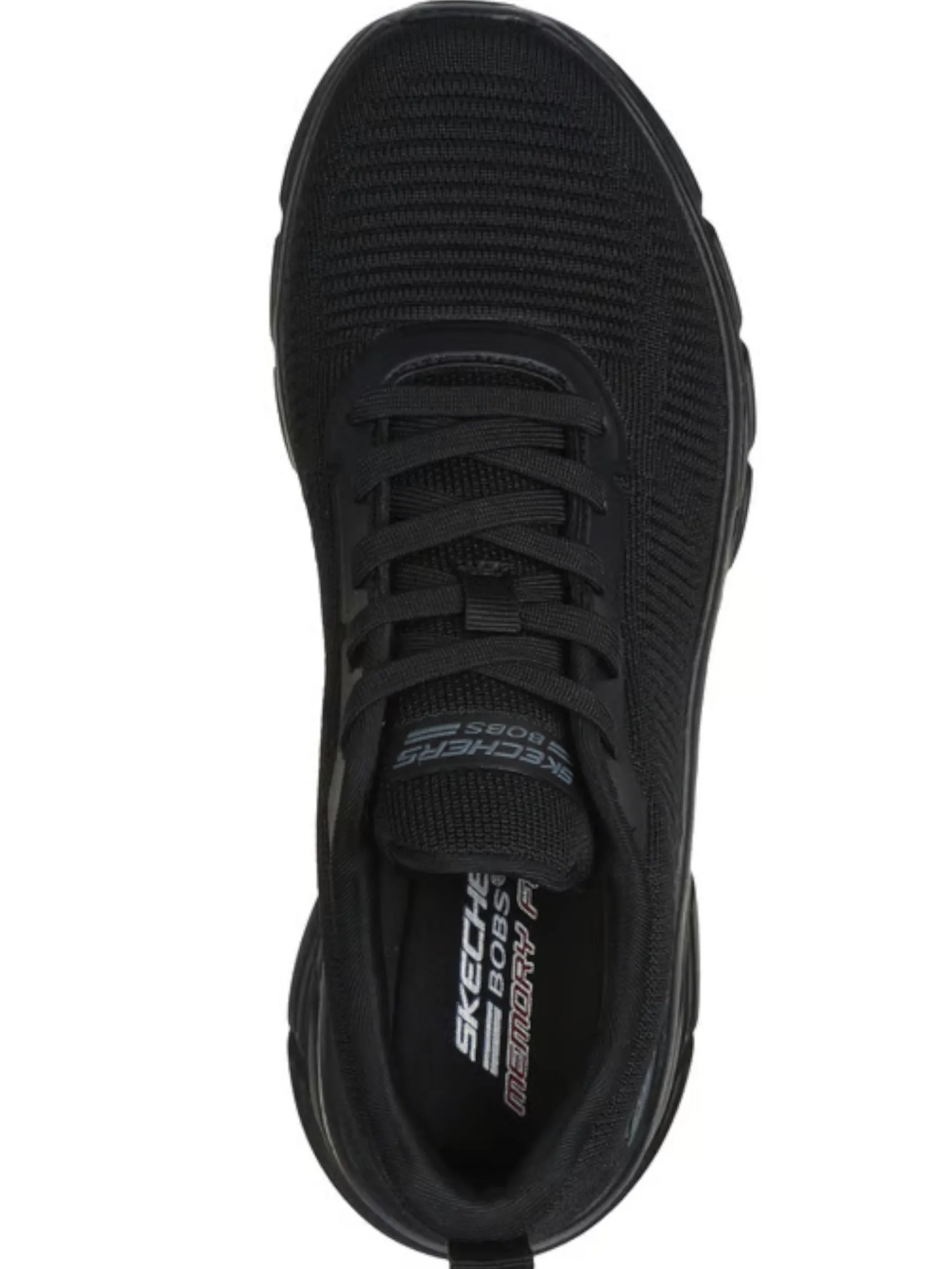 SKECHERS Sneakers*Scarpe nere Bobs B Flex Hi Flying Hi da donna Vegan 117385