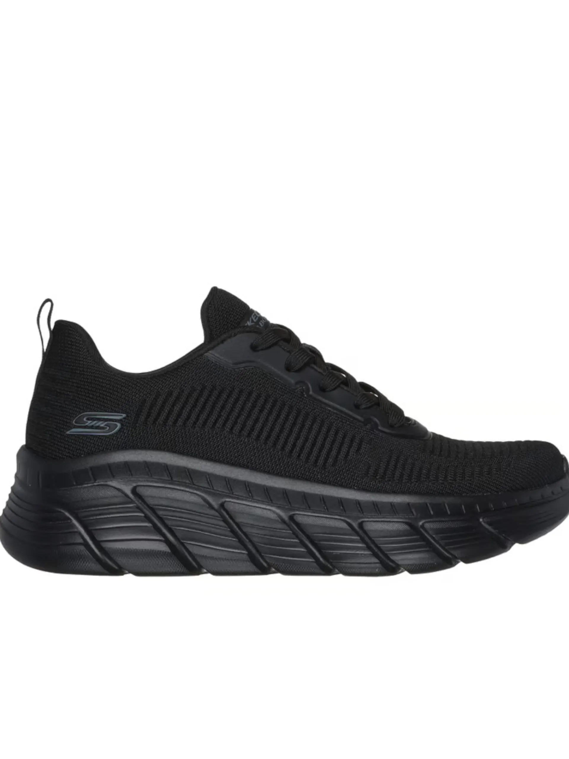SKECHERS Sneakers*Scarpe nere Bobs B Flex Hi Flying Hi da donna Vegan 117385