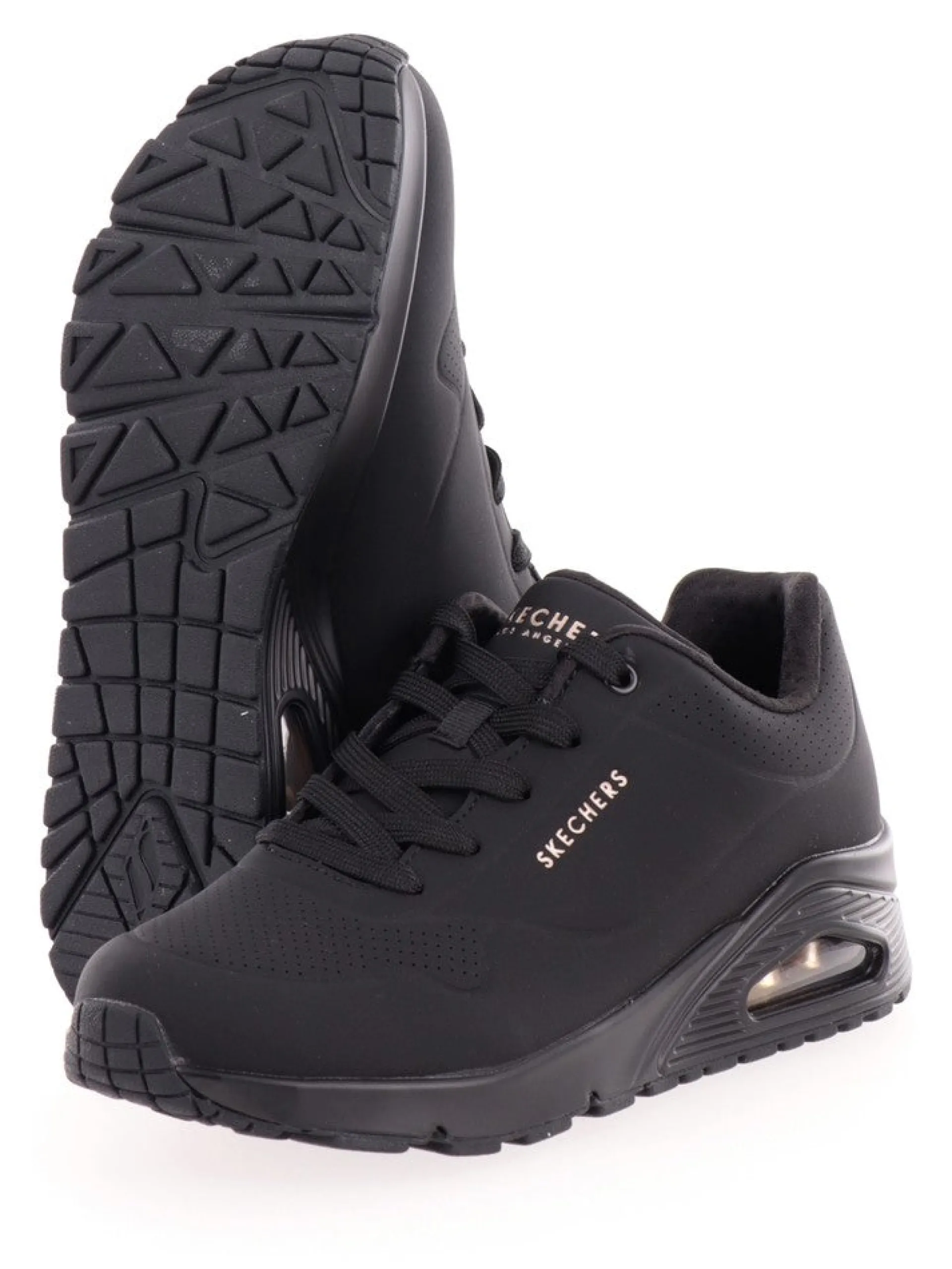 SKECHERS Sneakers*Scarpe nere da donna modello Uno 73690