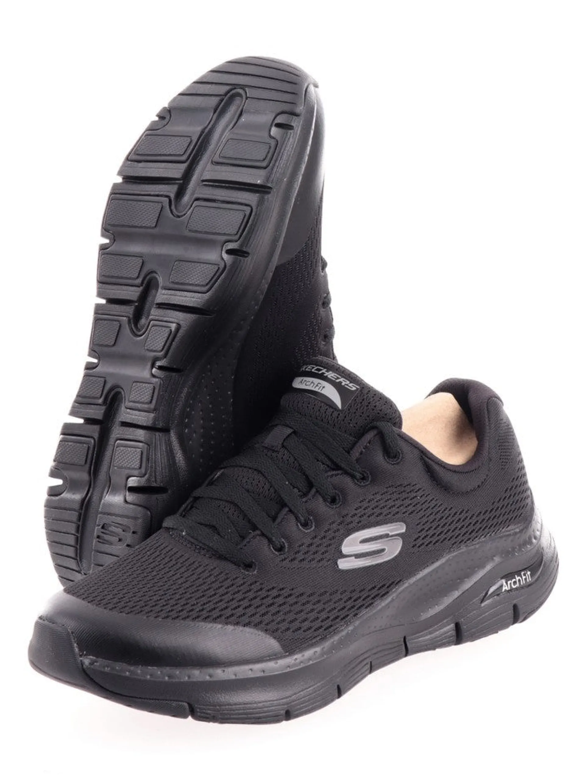 SKECHERS Sneakers*Scarpe nere da uomo 232040