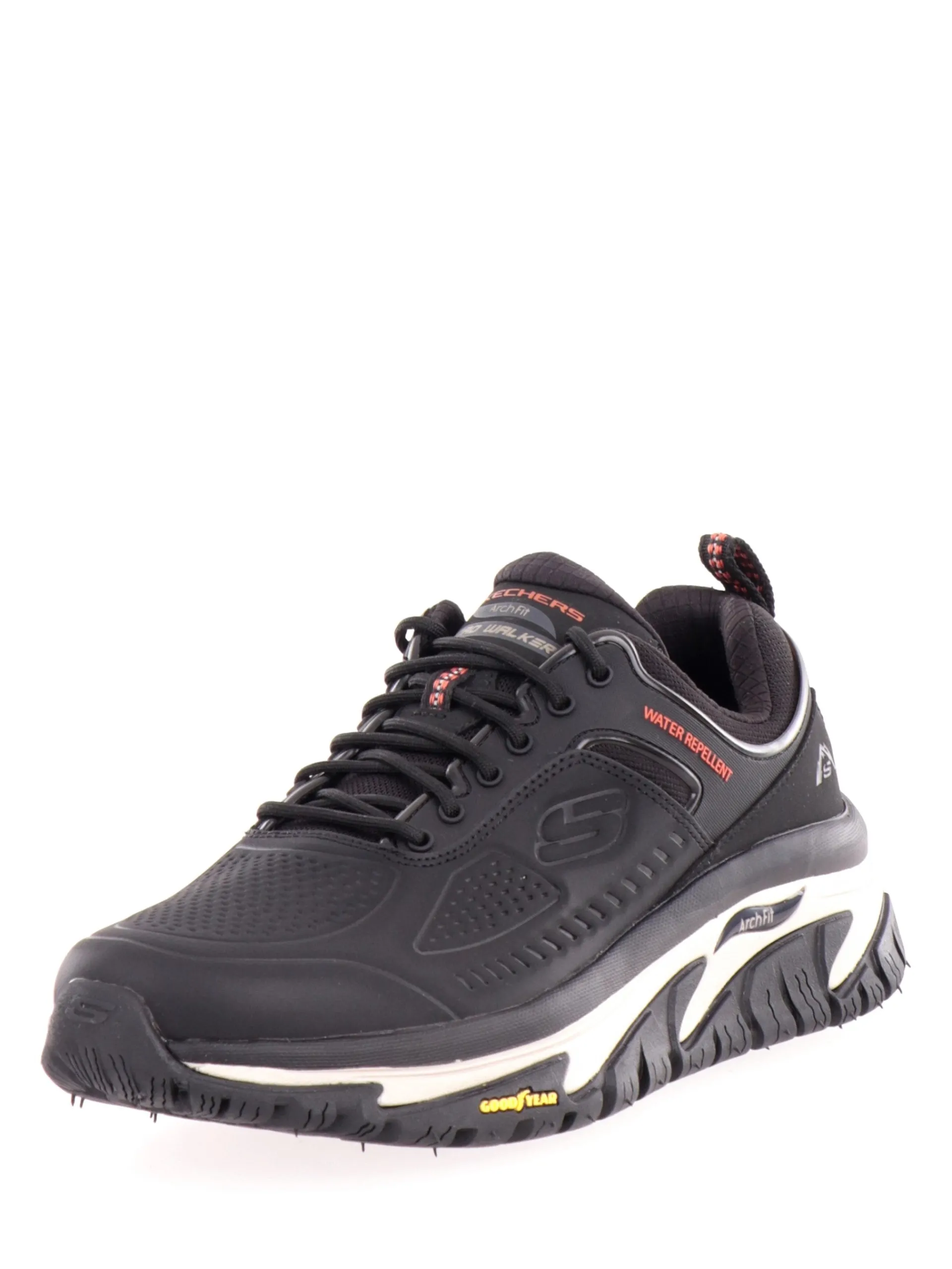 SKECHERS Sneakers*Scarpe Nere da Uomo Arch Fit Road Walker Recon 237333