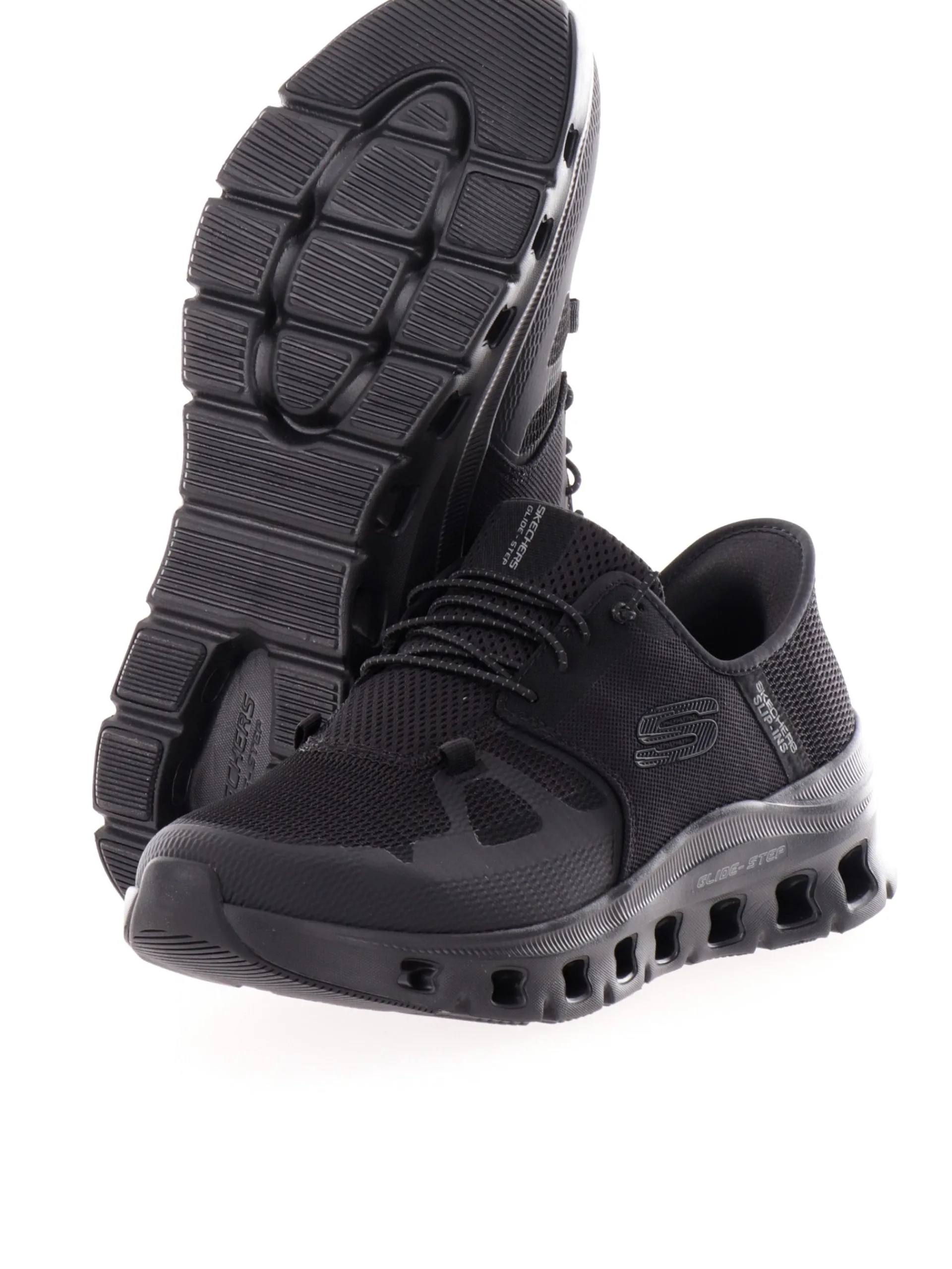 SKECHERS Sneakers*Scarpe nere Glide Step Pro da uomo 232930 BBK
