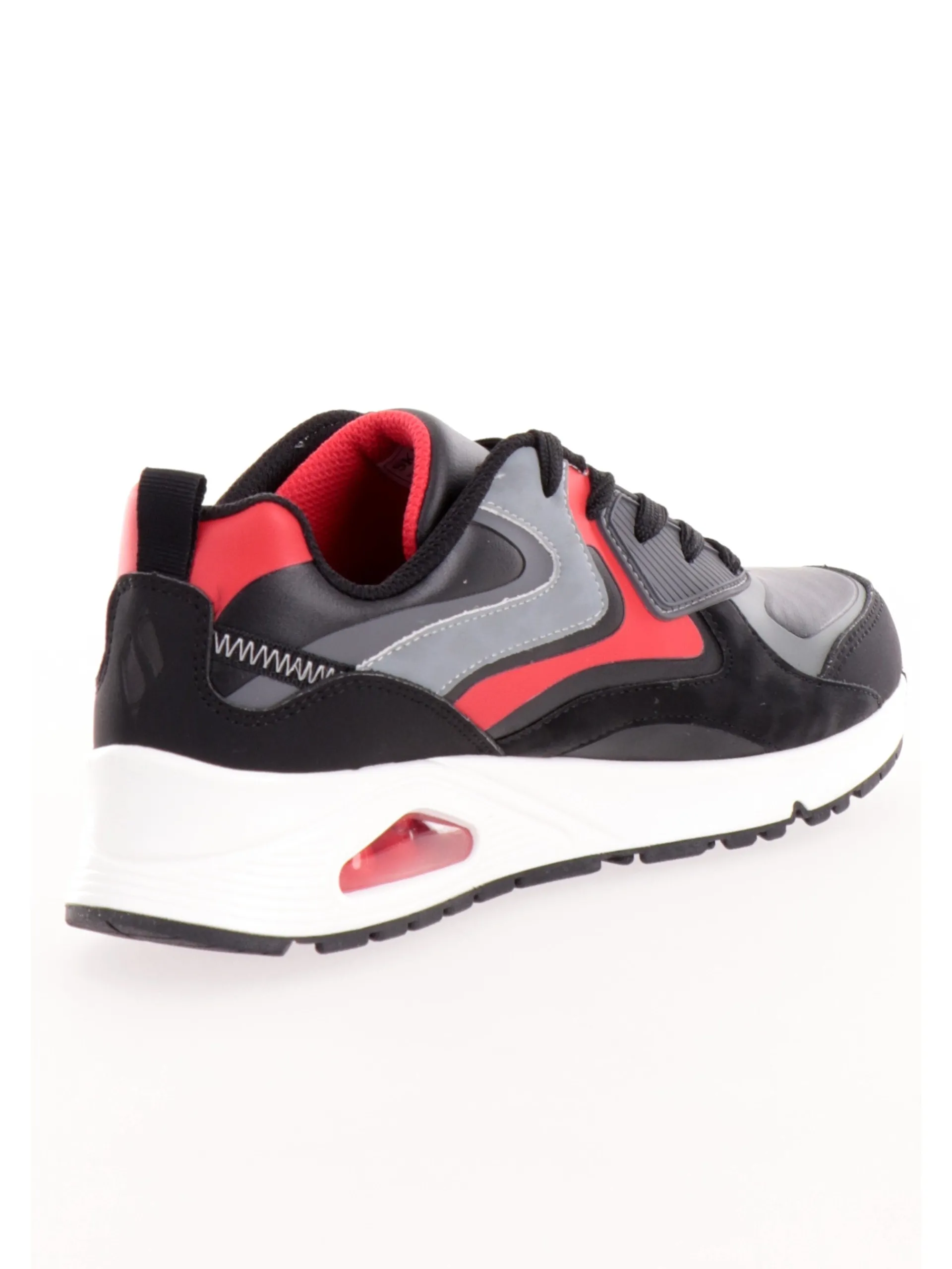 SKECHERS Sneakers*Scarpe Uno Gen1 nere e rosse Kids 403647L