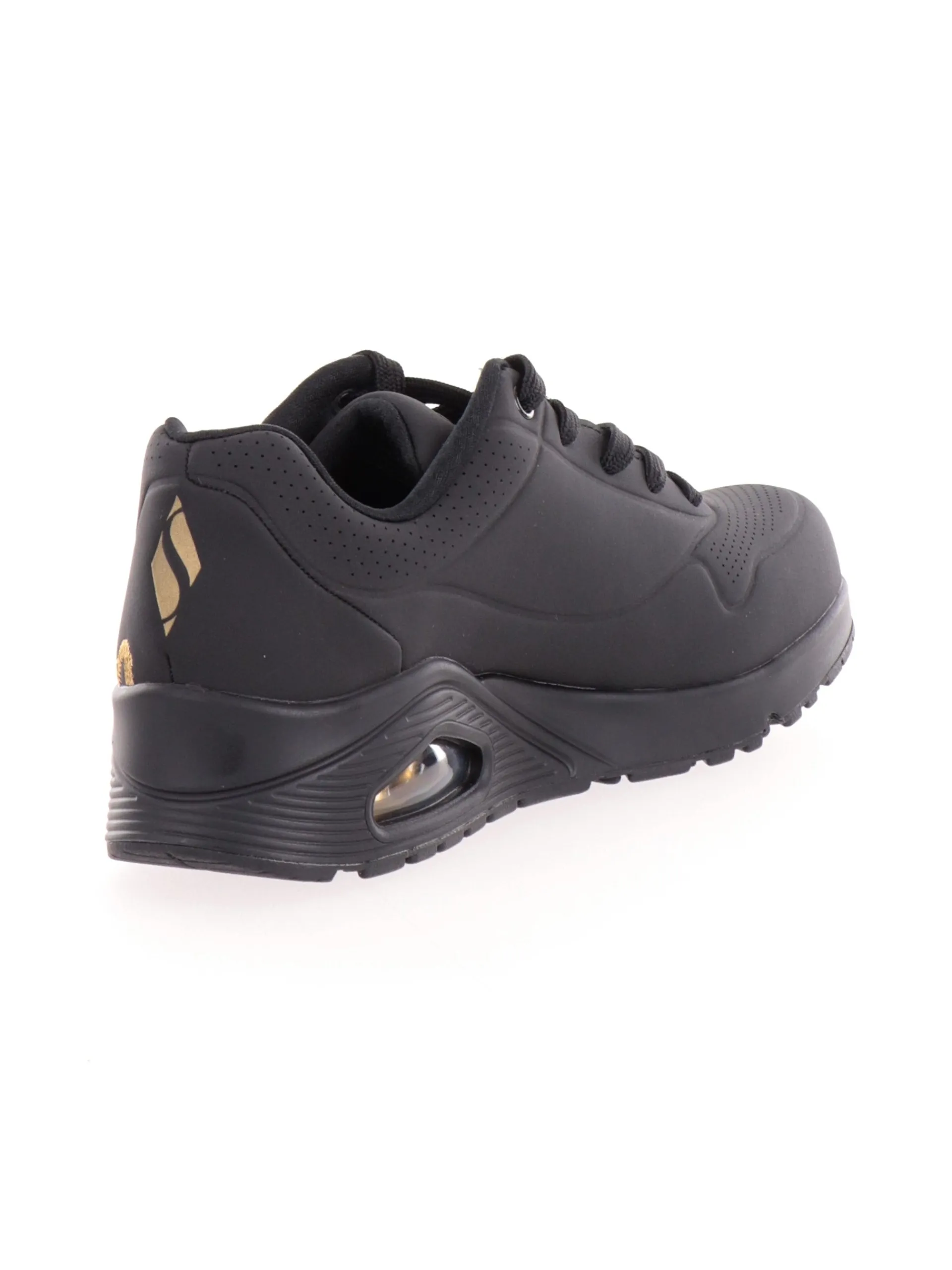 SKECHERS Sneakers*Scarpe Uno Golden Hearth nere da donna 177975