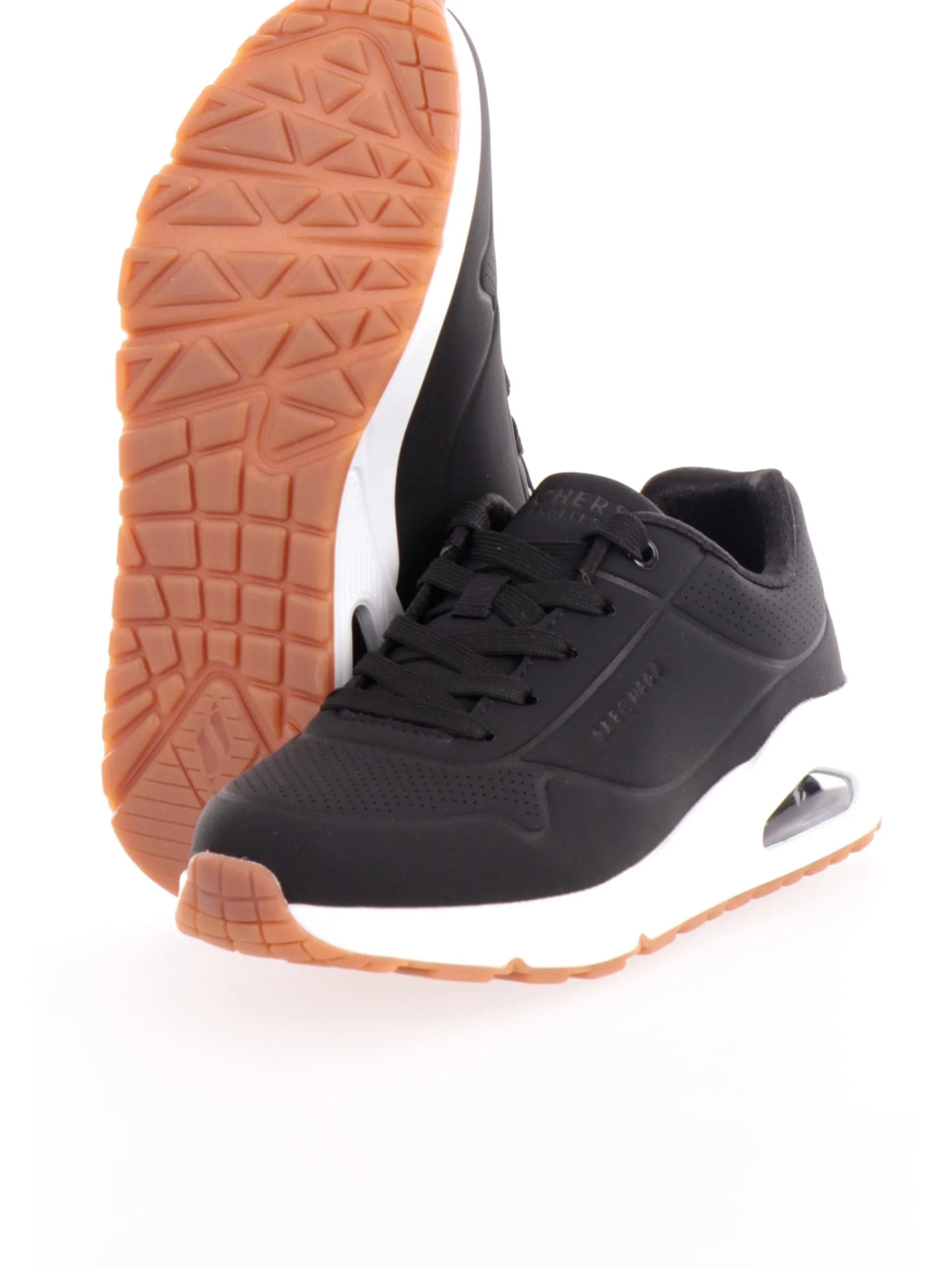 SKECHERS Sneakers*Scarpe Uno Stand On Air nere Kids 403674L