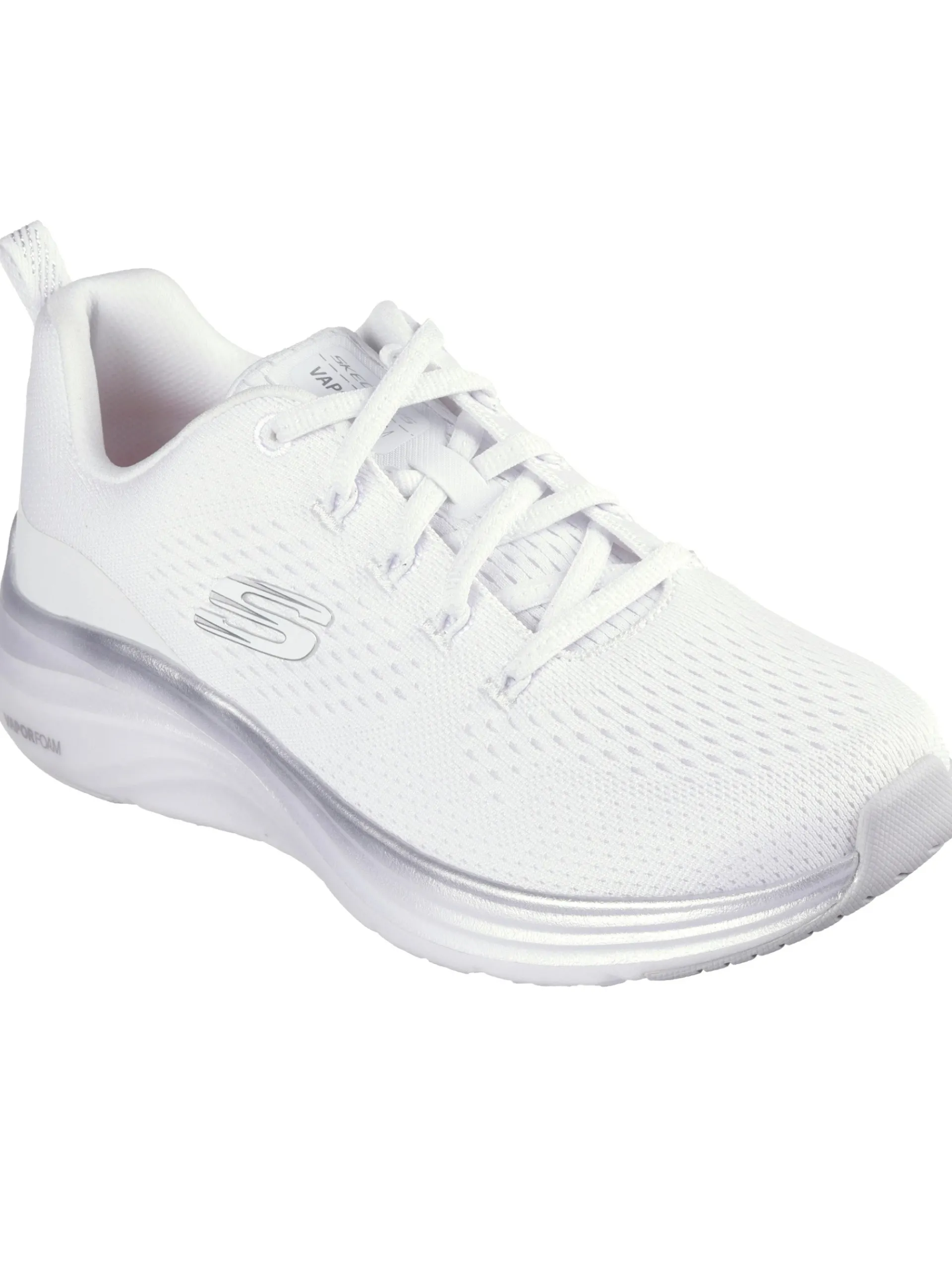 SKECHERS Sneakers*Scarpe Vapor Foam 150025 bianca e rosa glimmer da donna 150025WSL