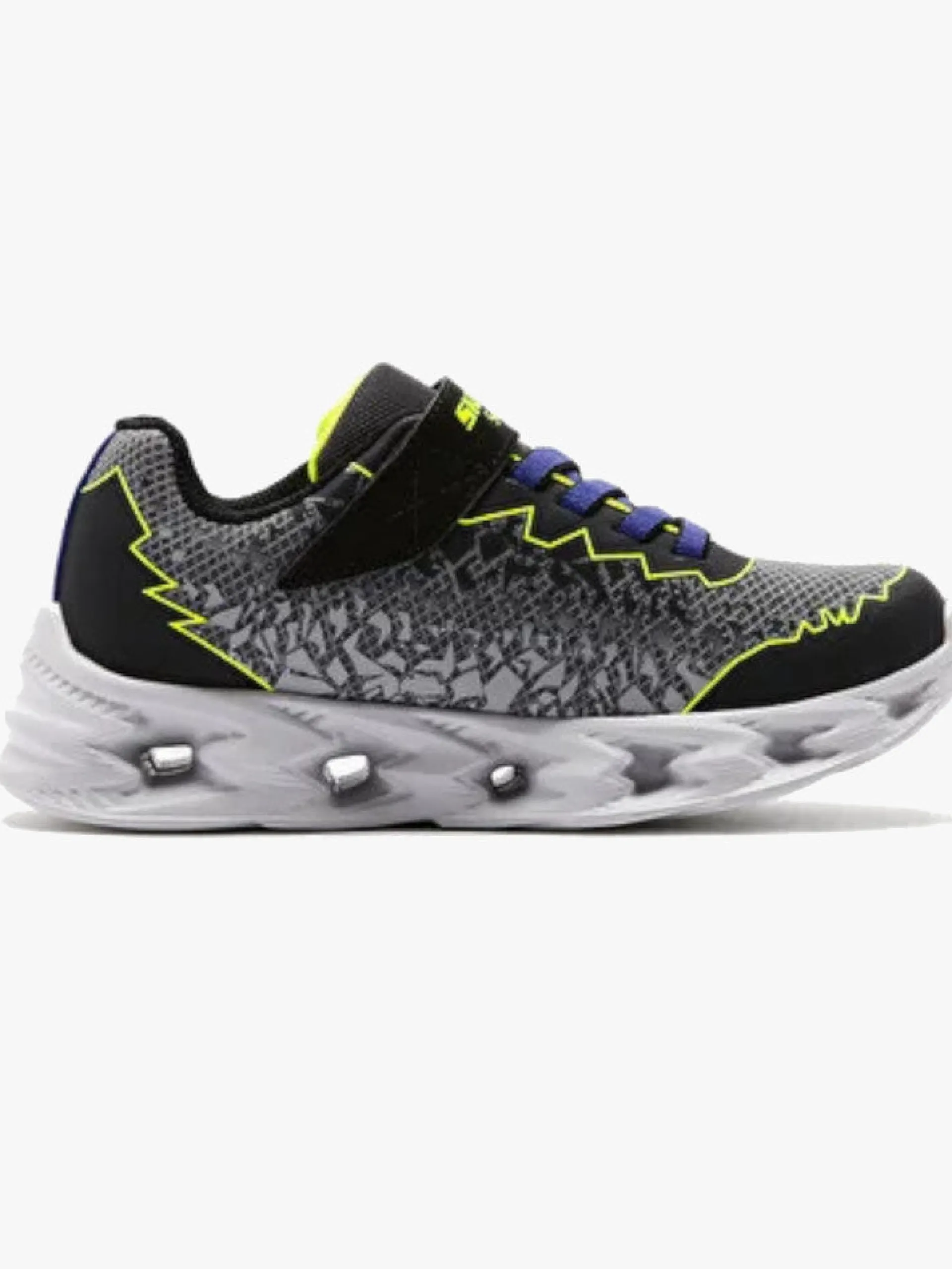 SKECHERS Sneakers*Scarpe Vortex 2.0 Zorento bambino nere con luci 400603L