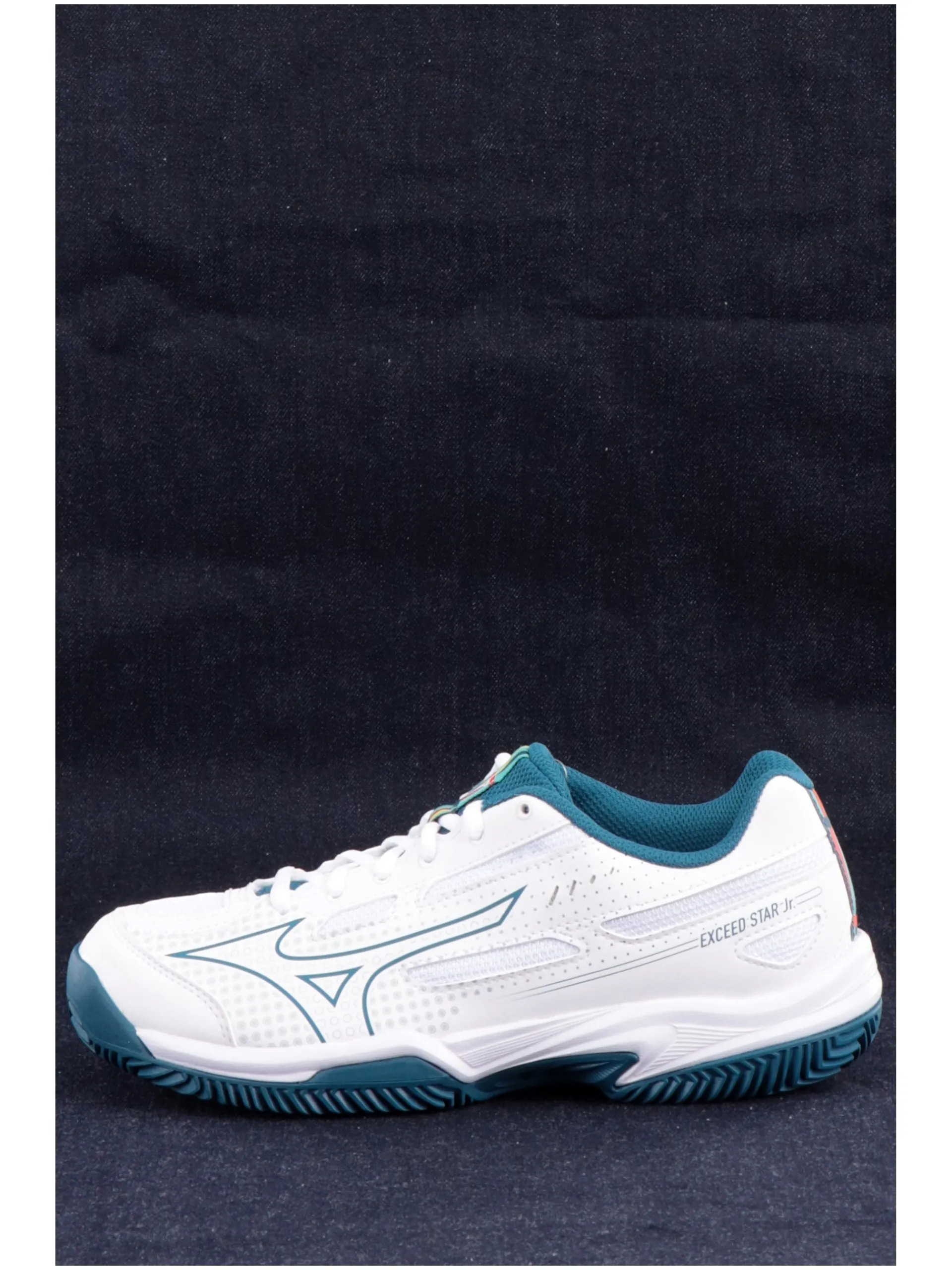 MIZUNO Scarpe*Scarpe Tennis bianche e blu da bambino Exceed Star Jr. CC 61GC2255