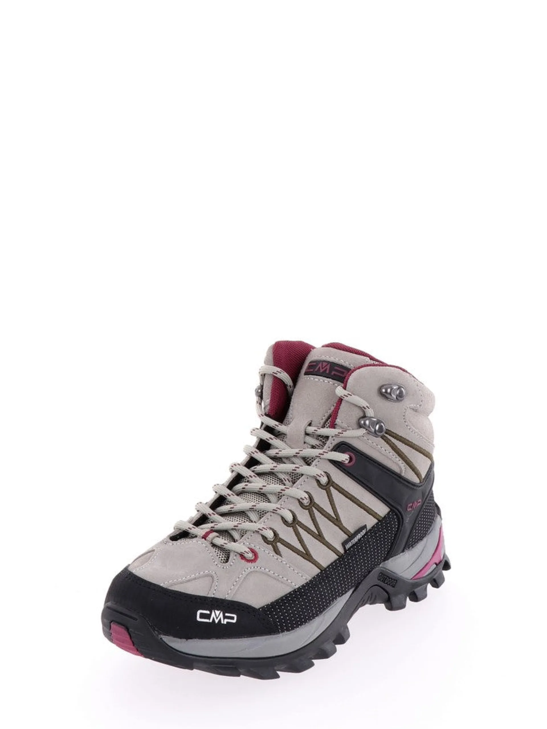 CMP Scarpe*Scarpe Trekking Rigel Mid grigie da donna 3Q12946
