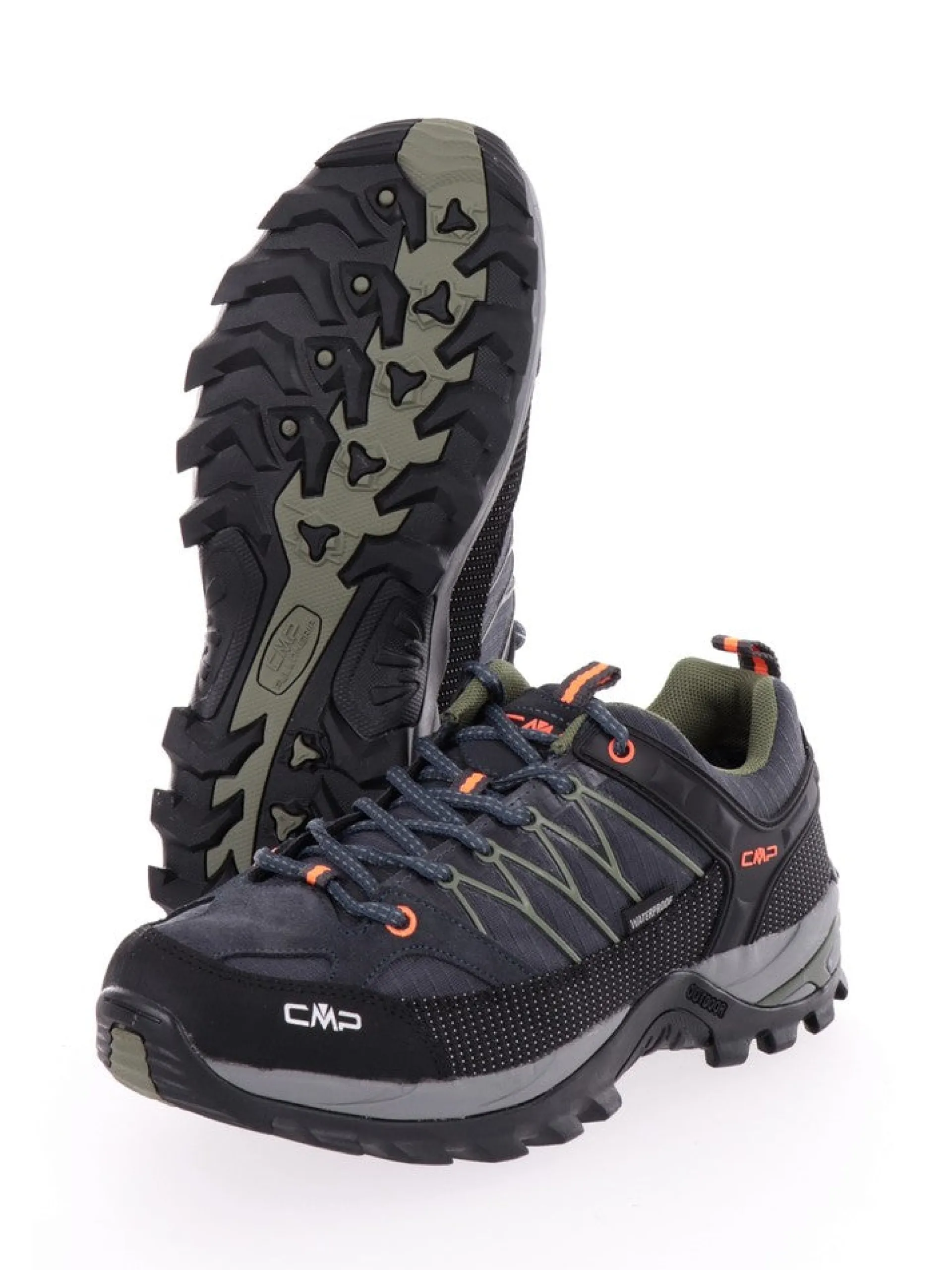 CMP Scarpe*Scarpe Trekking Rigel Low Grigie da Uomo 3Q54457
