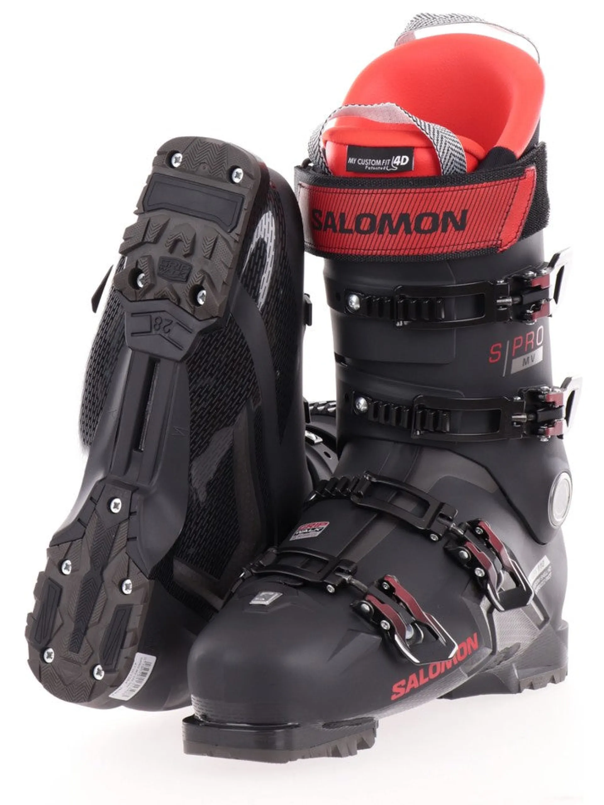 SALOMON Attrezzatura*Scarponi Neve Neri da Uomo modello S/pro MV110