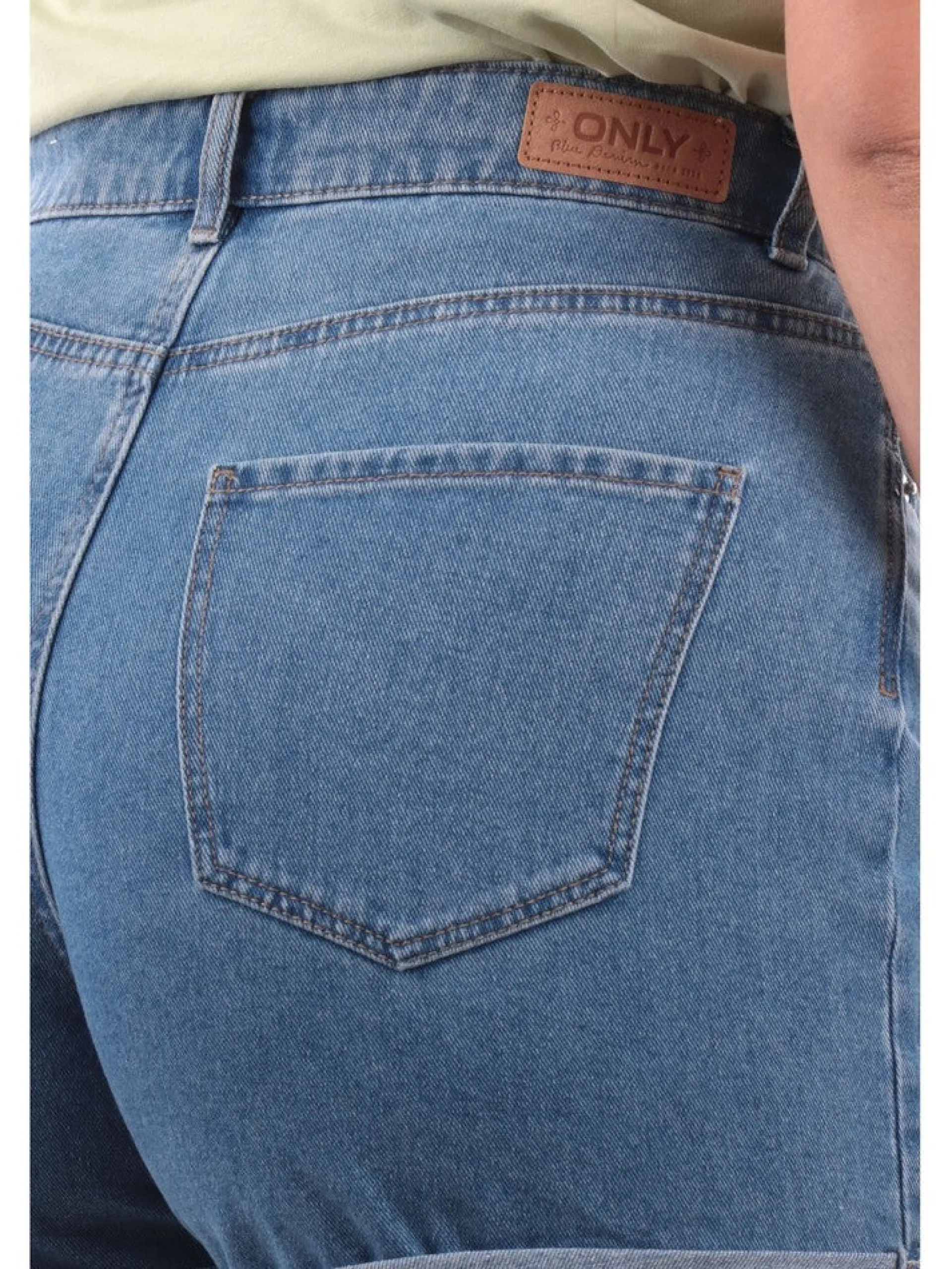 ONLY Shorts*Shorts jeans da donna con risvoltino 15230571