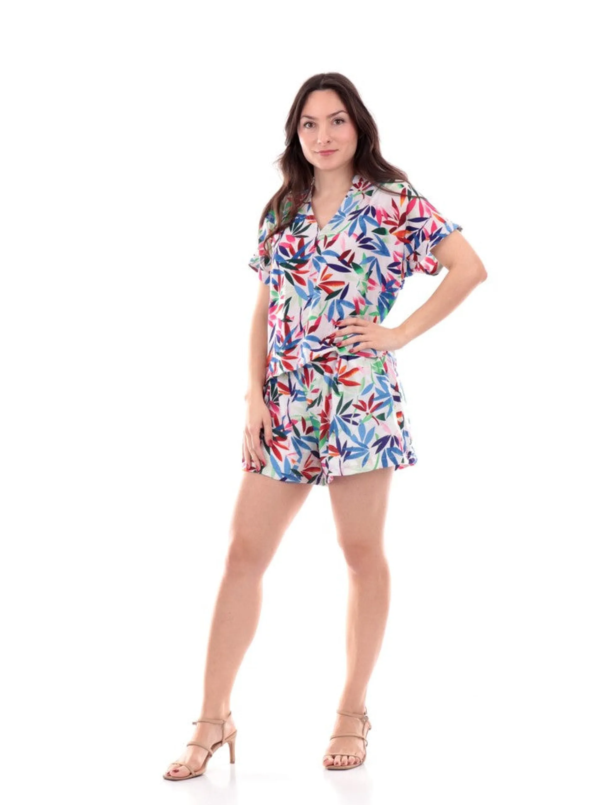 MOLLYBRACKEN Shorts*Shorts Molly Bracken bianco da donna LA1063BE