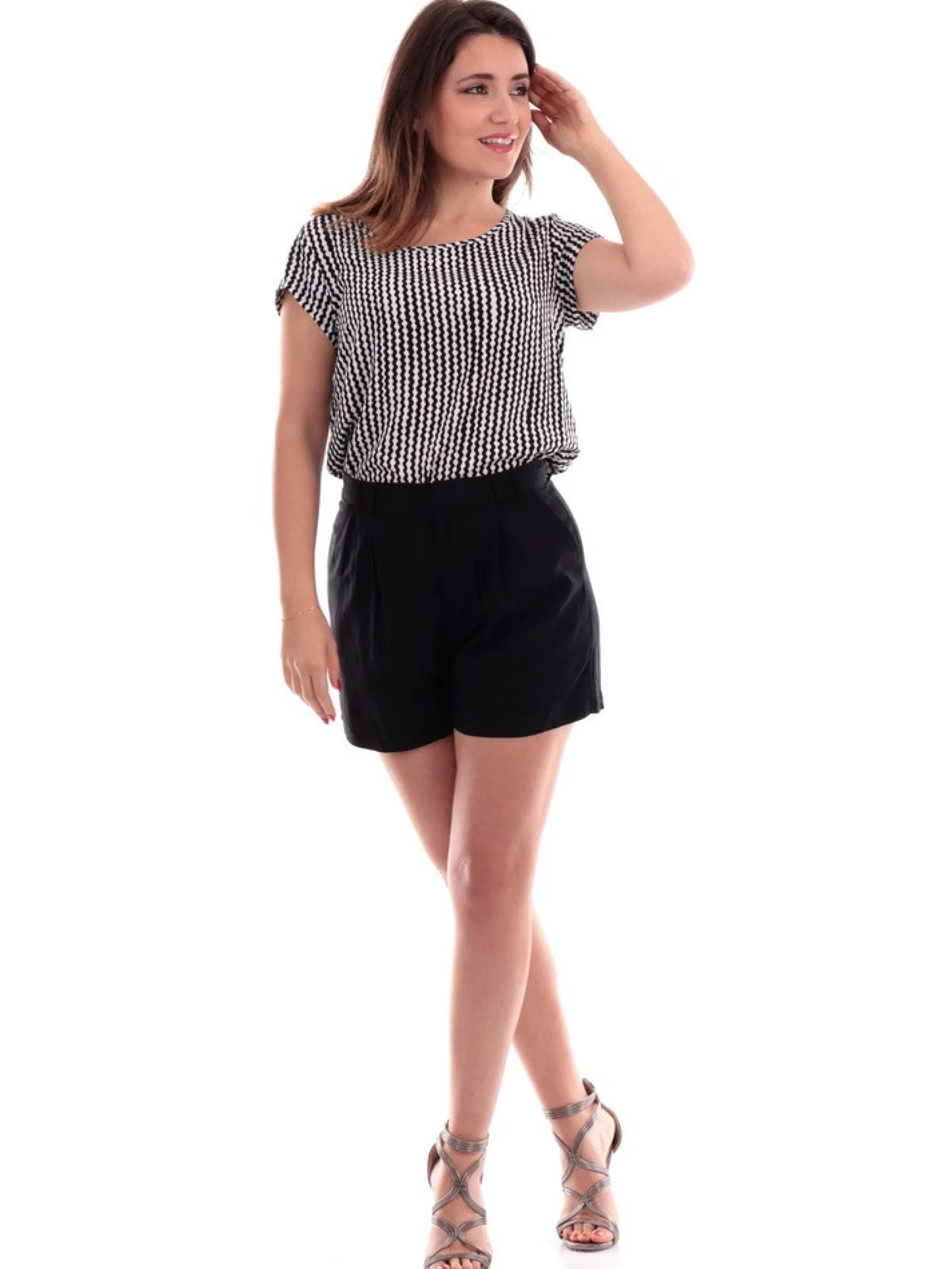 ONLY Shorts*Shorts neri da donna Corey 15323215