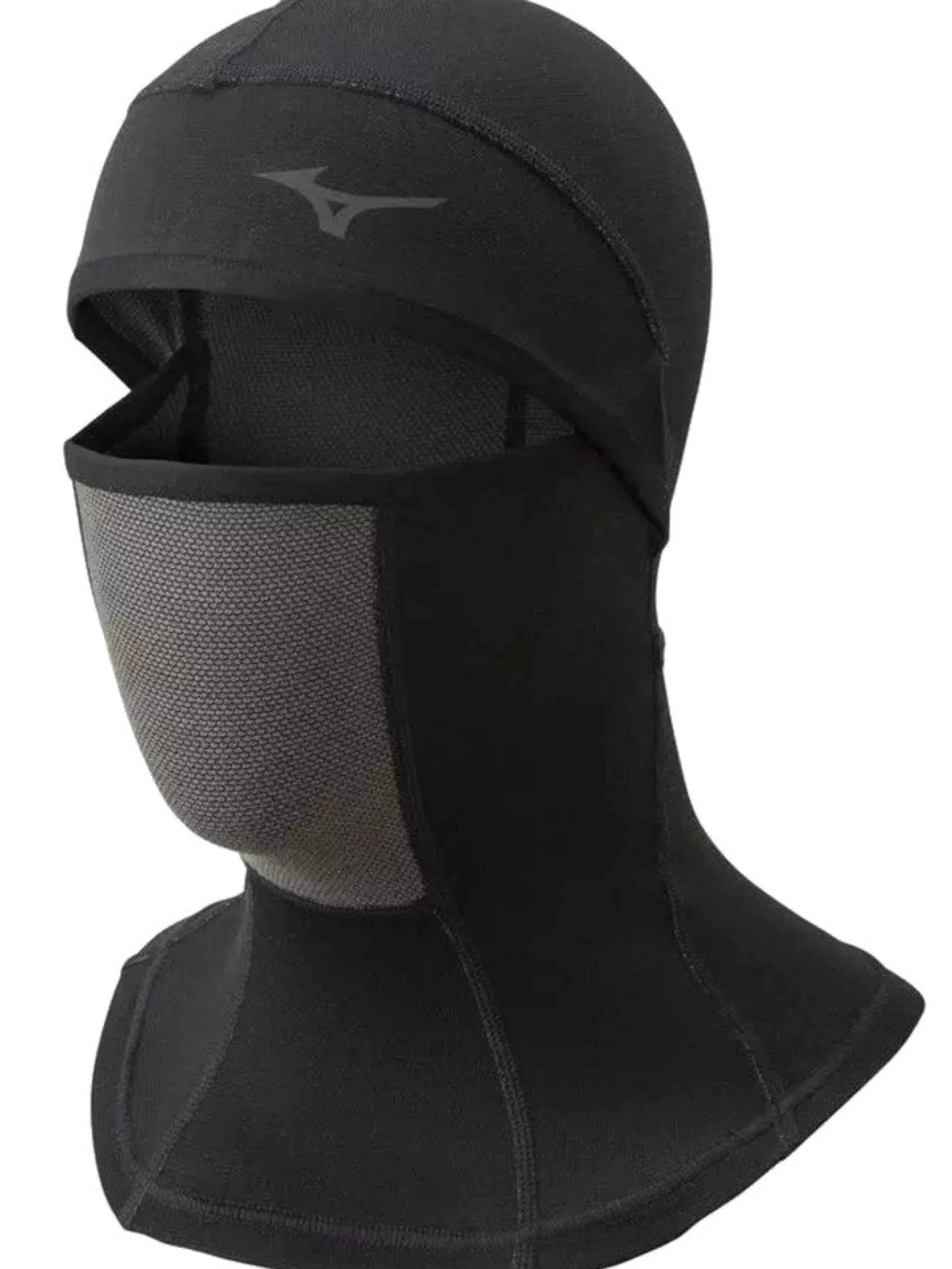 MIZUNO Abbigliamento*Sottocasco da neve nero Balaclava A2GW9550