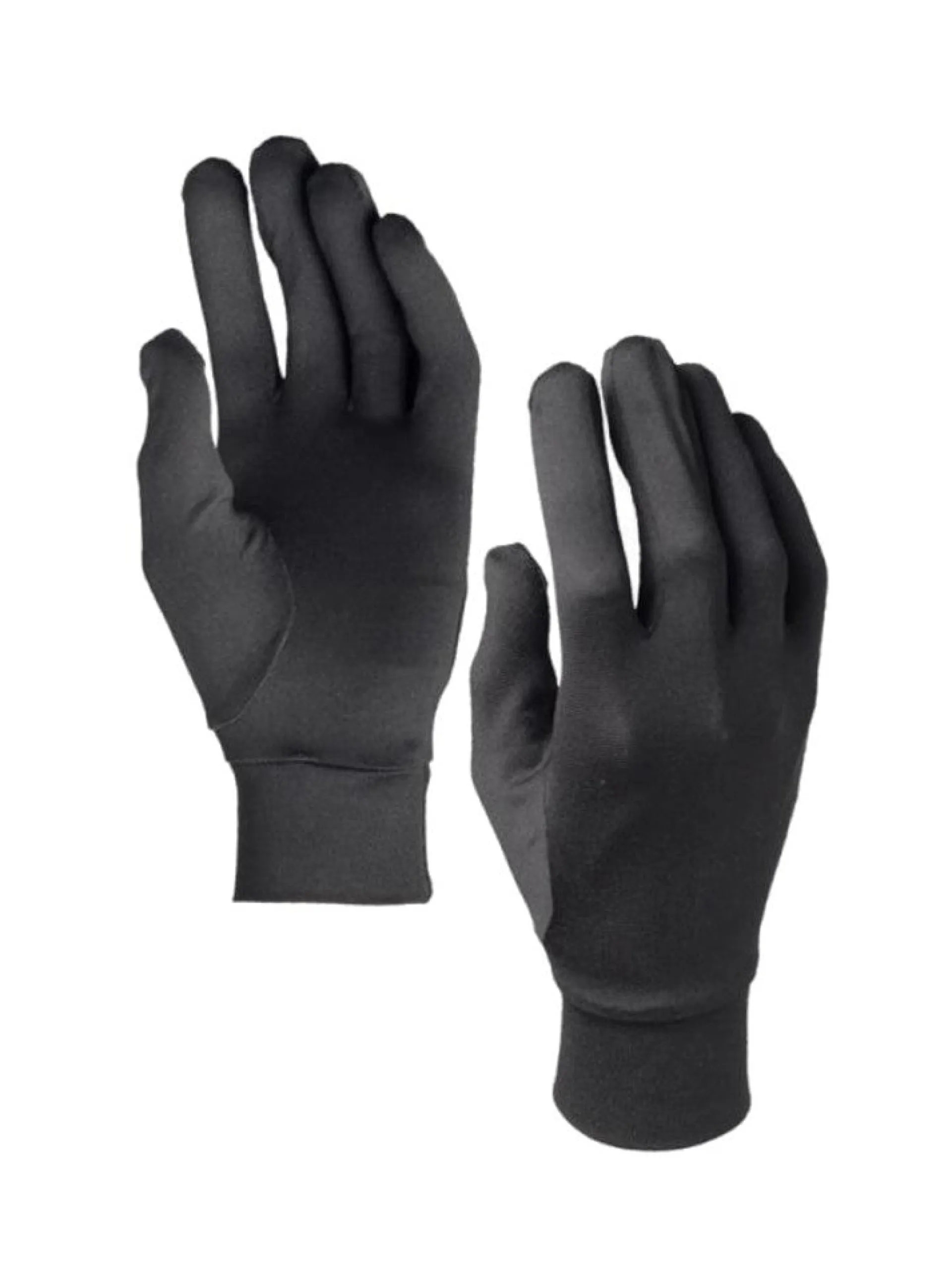 MICO Accessori*Sottoguanti sci neri realizzati in morbido tessuto AC3686