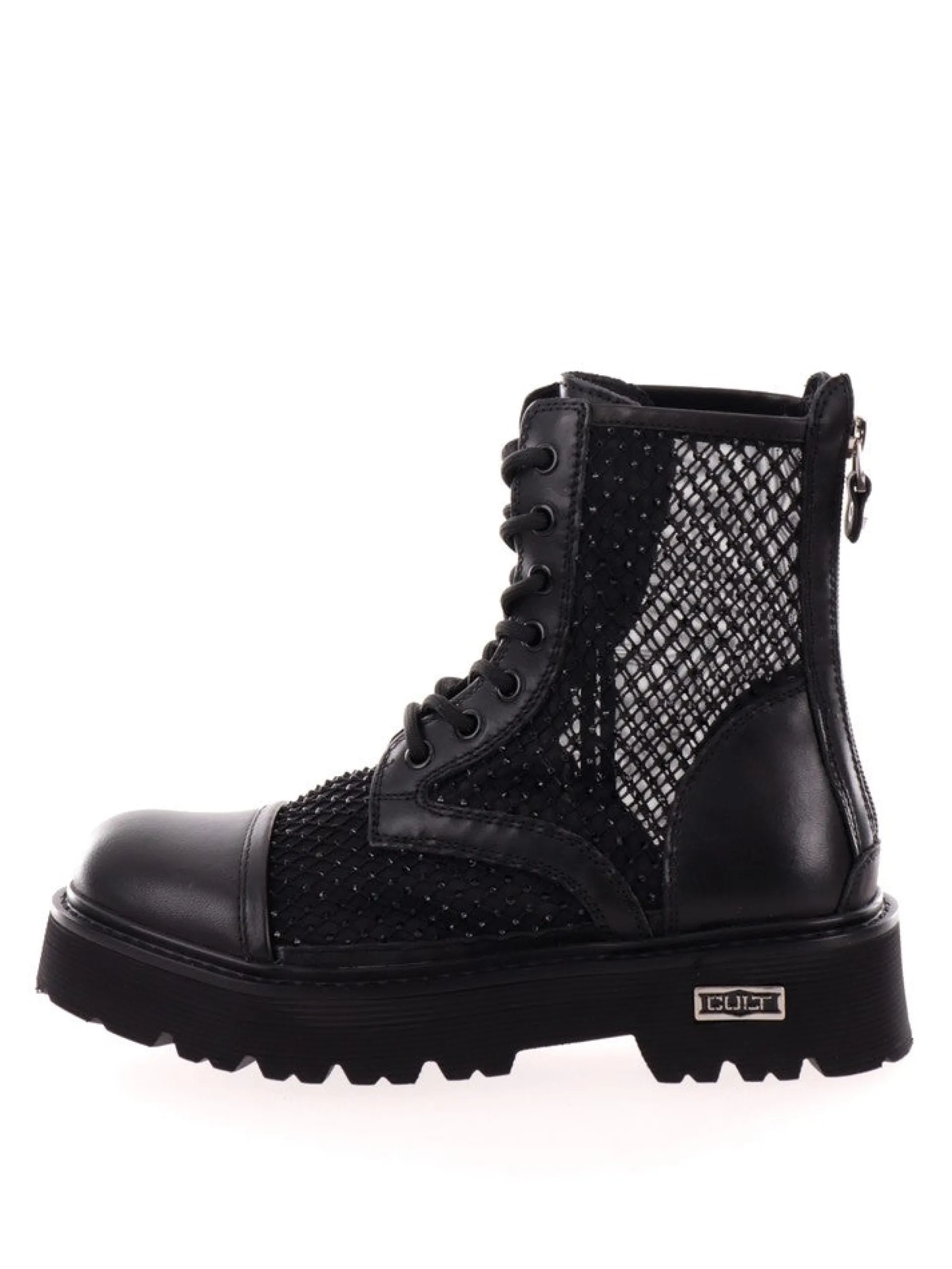 CULT Stivali*Stivali Neri da Donna con strass CLW340