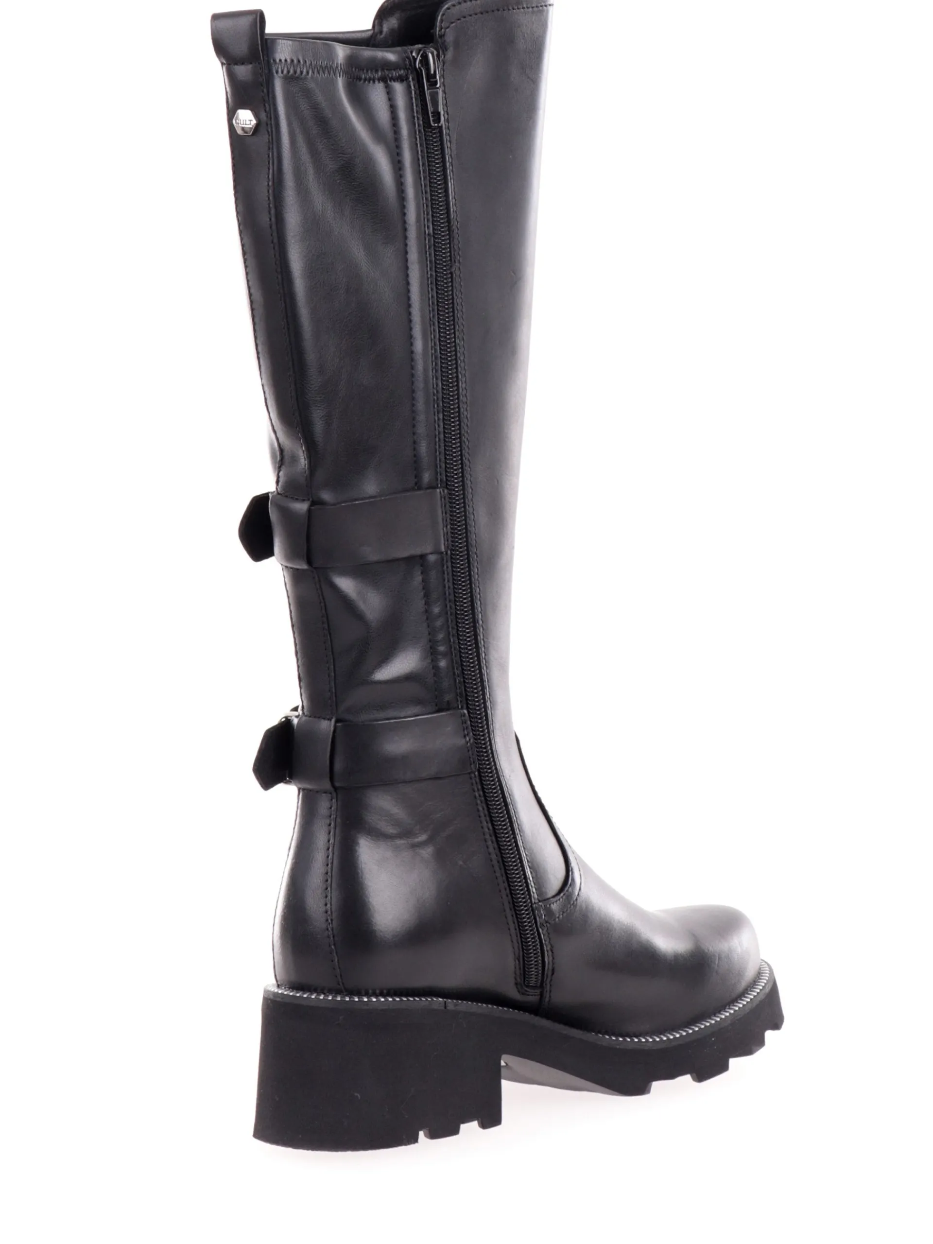 CULT Stivali*Stivali Neri da Donna High Boot Leather Grace CLW393000