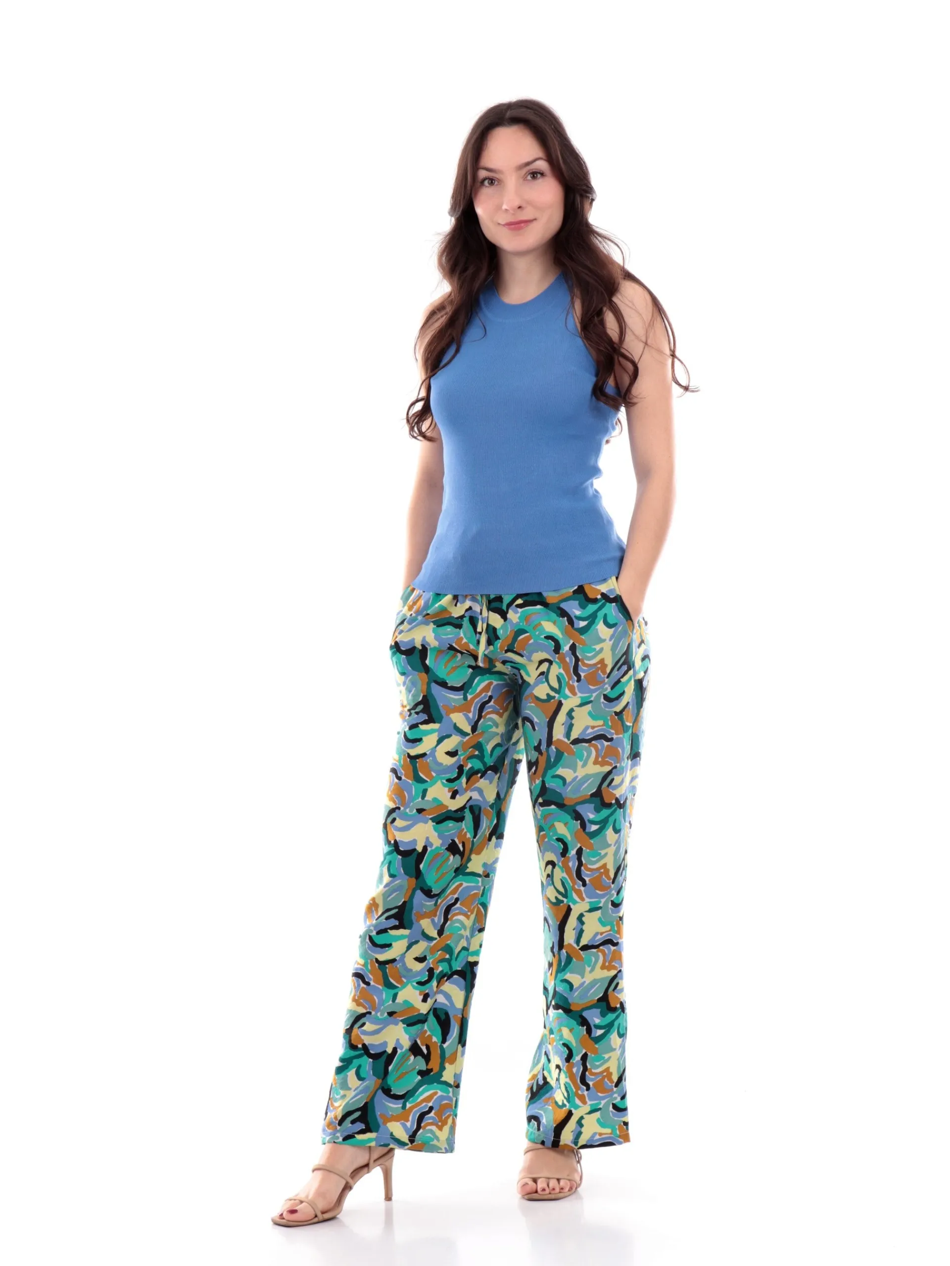 MOLLYBRACKEN Maglie*Top Molly Bracken blu da donna EF1554BP