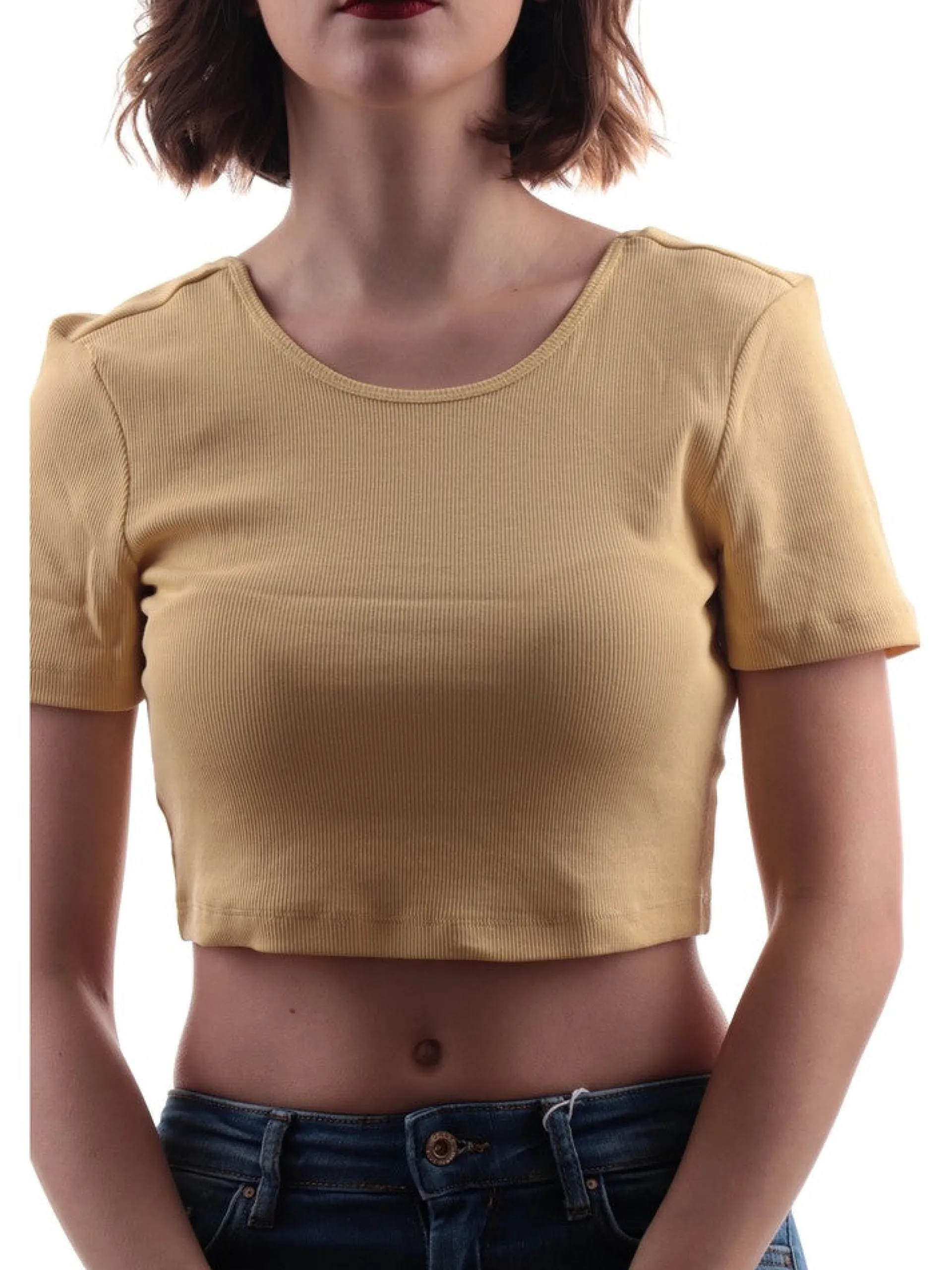 ONLY Maglie*Top da donna giallo 15235303