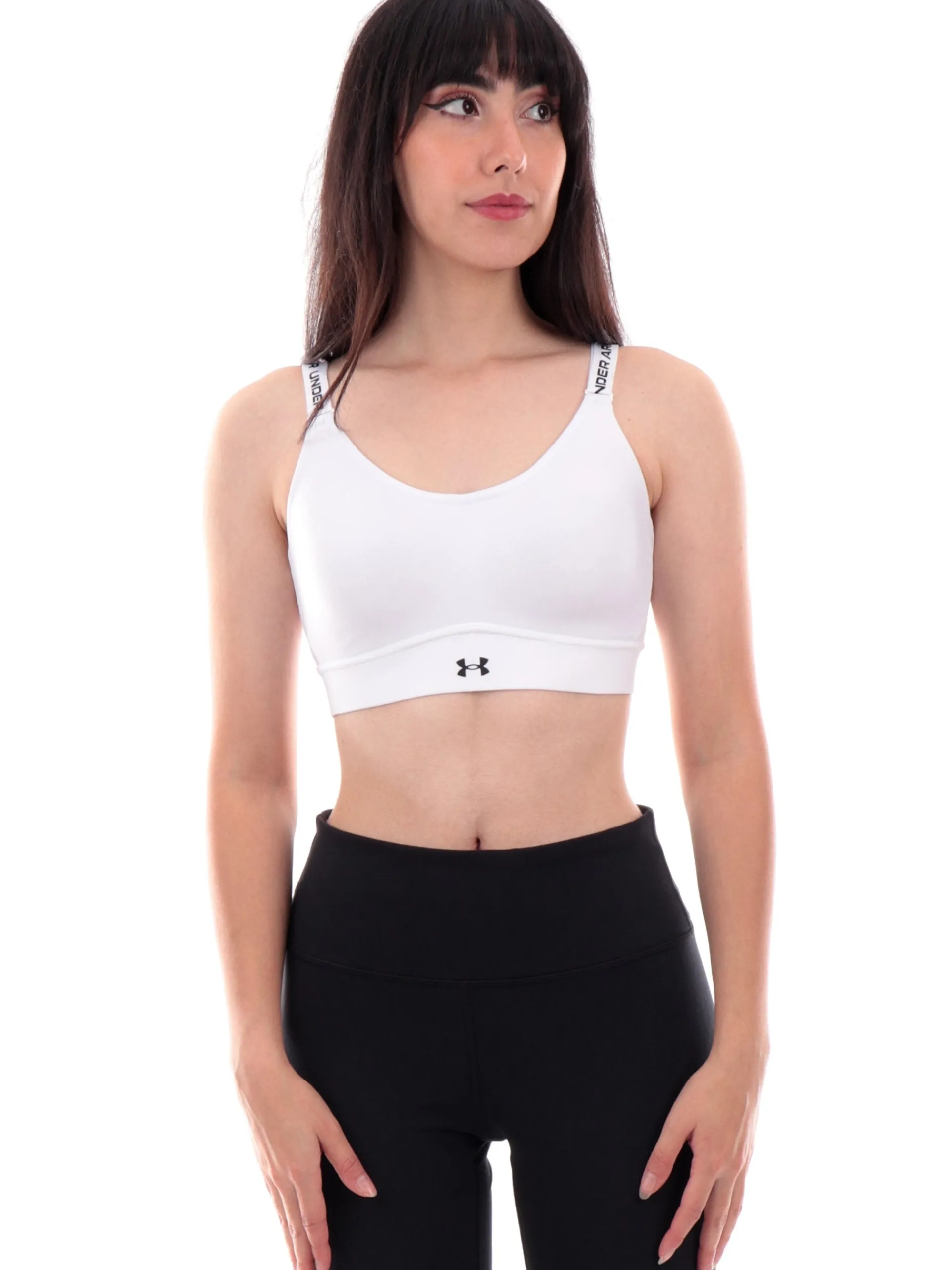UNDER ARMOUR Maglie*Top sport bianco da donna Infinity Mid 2.0 13841230