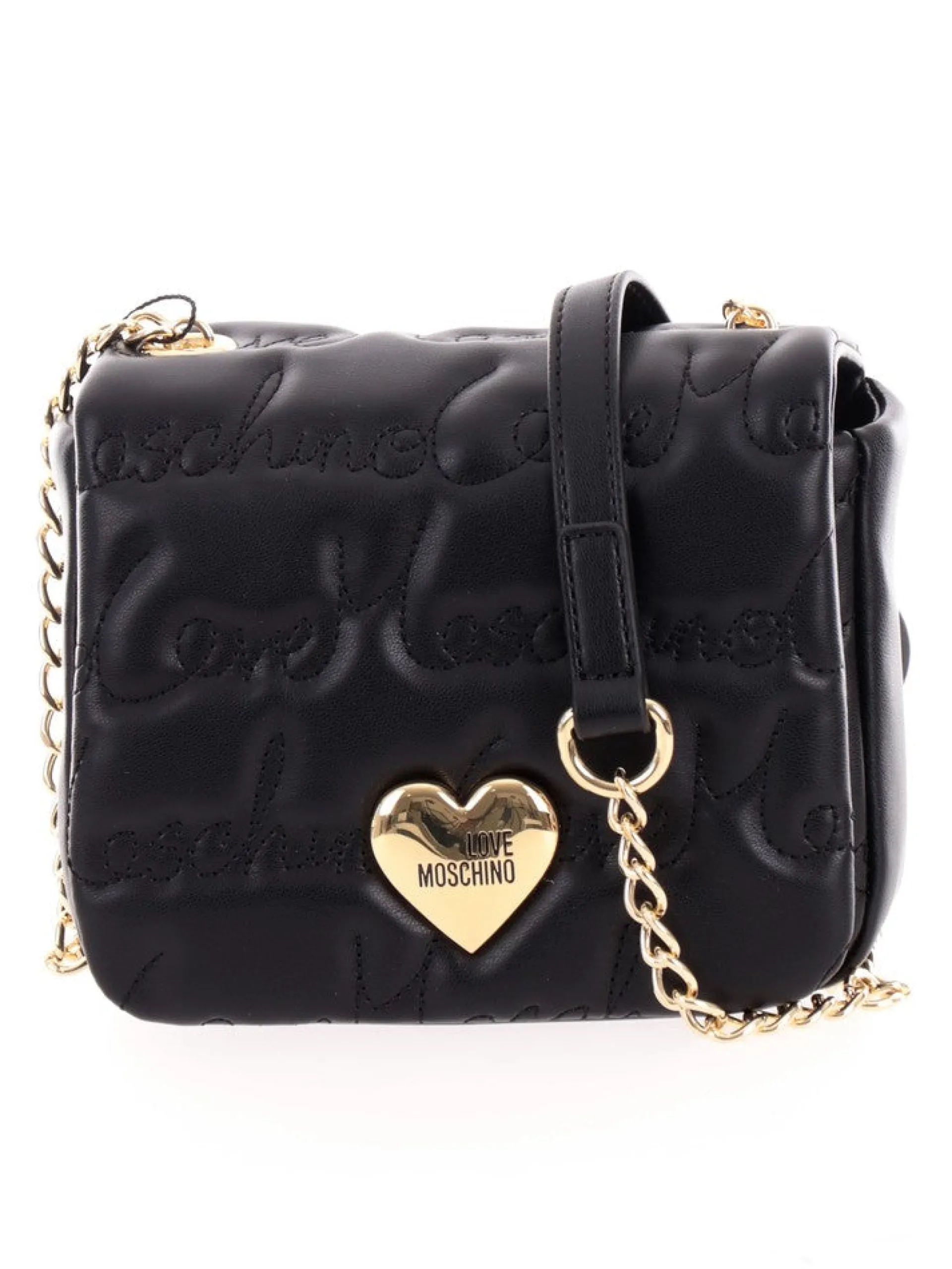 LOVE MOSCHINO Borse*Tracolla nera ricamata JC4127LJ0