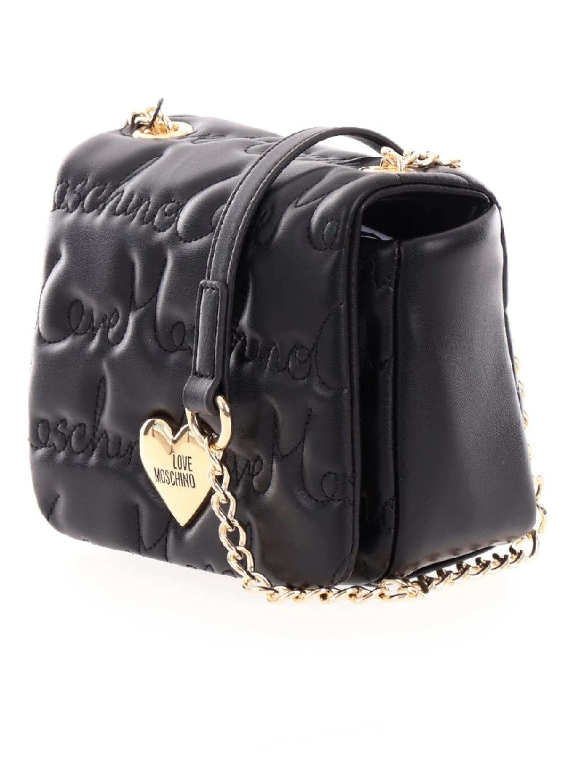LOVE MOSCHINO Borse*Tracolla nera ricamata JC4127LJ0