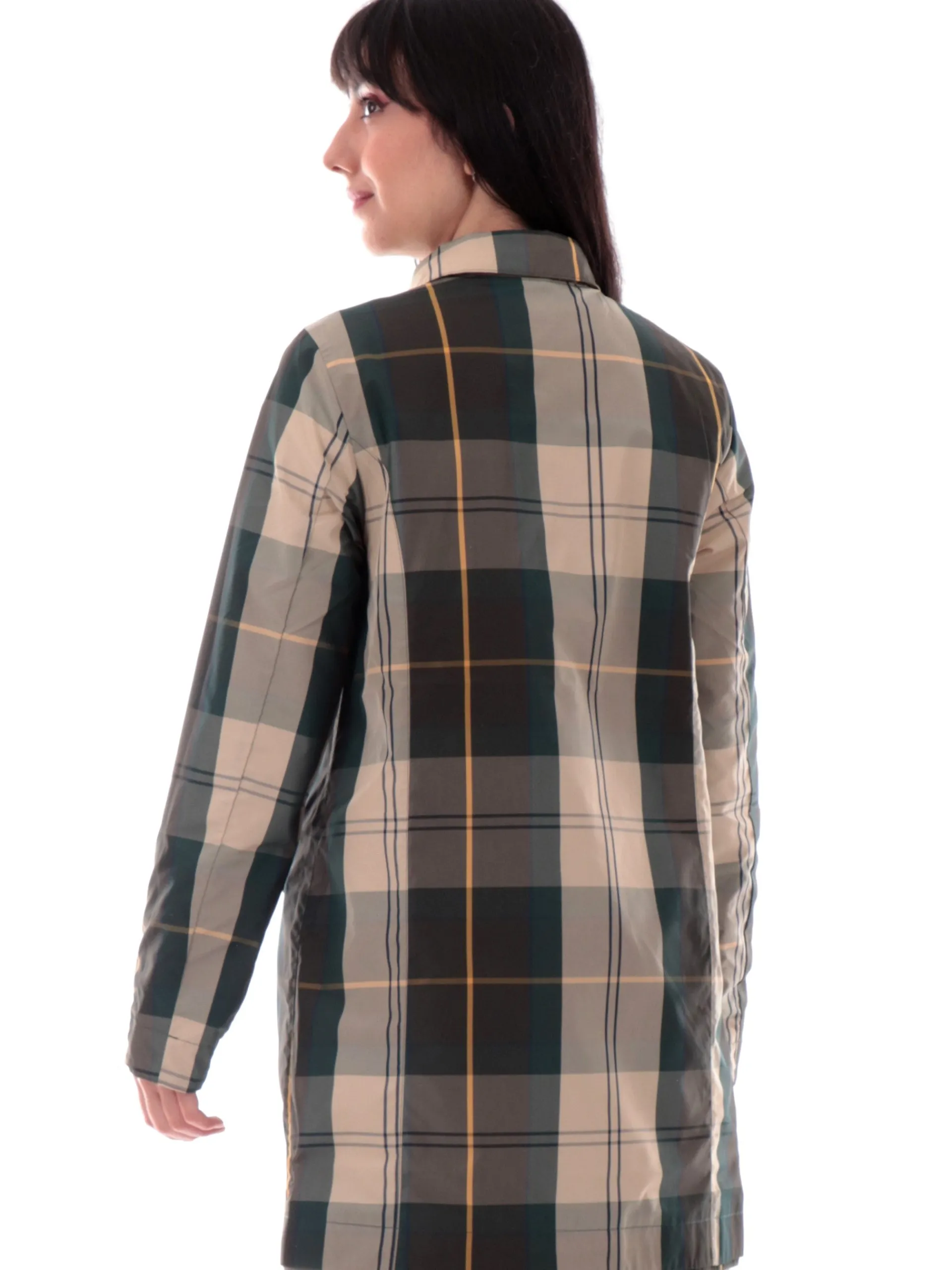 BARBOUR Cappotti*Trench donna reversibile da donna Babbity beige impermeabile LSP0233GN32