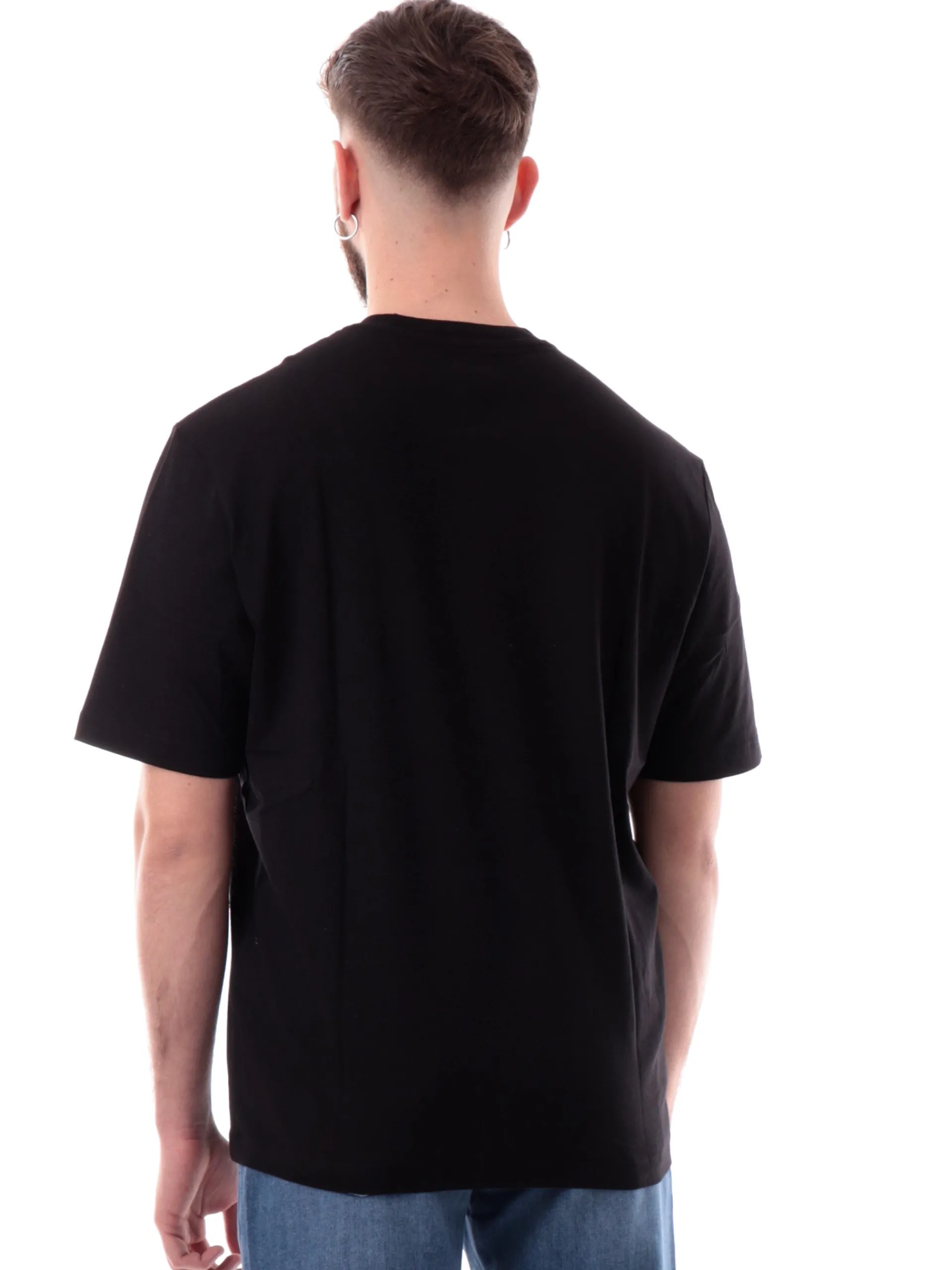 ARMANI EXCHANGE T-Shirt*T-shirt AX nera da uomo con taschino XM000366AF12308U