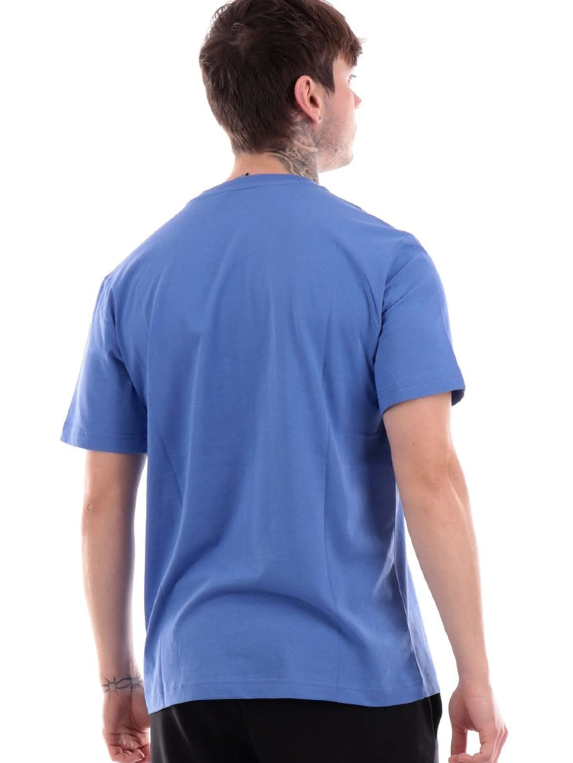 CHAMPION T-Shirt*T-Shirt blu da uomo con logo 219838