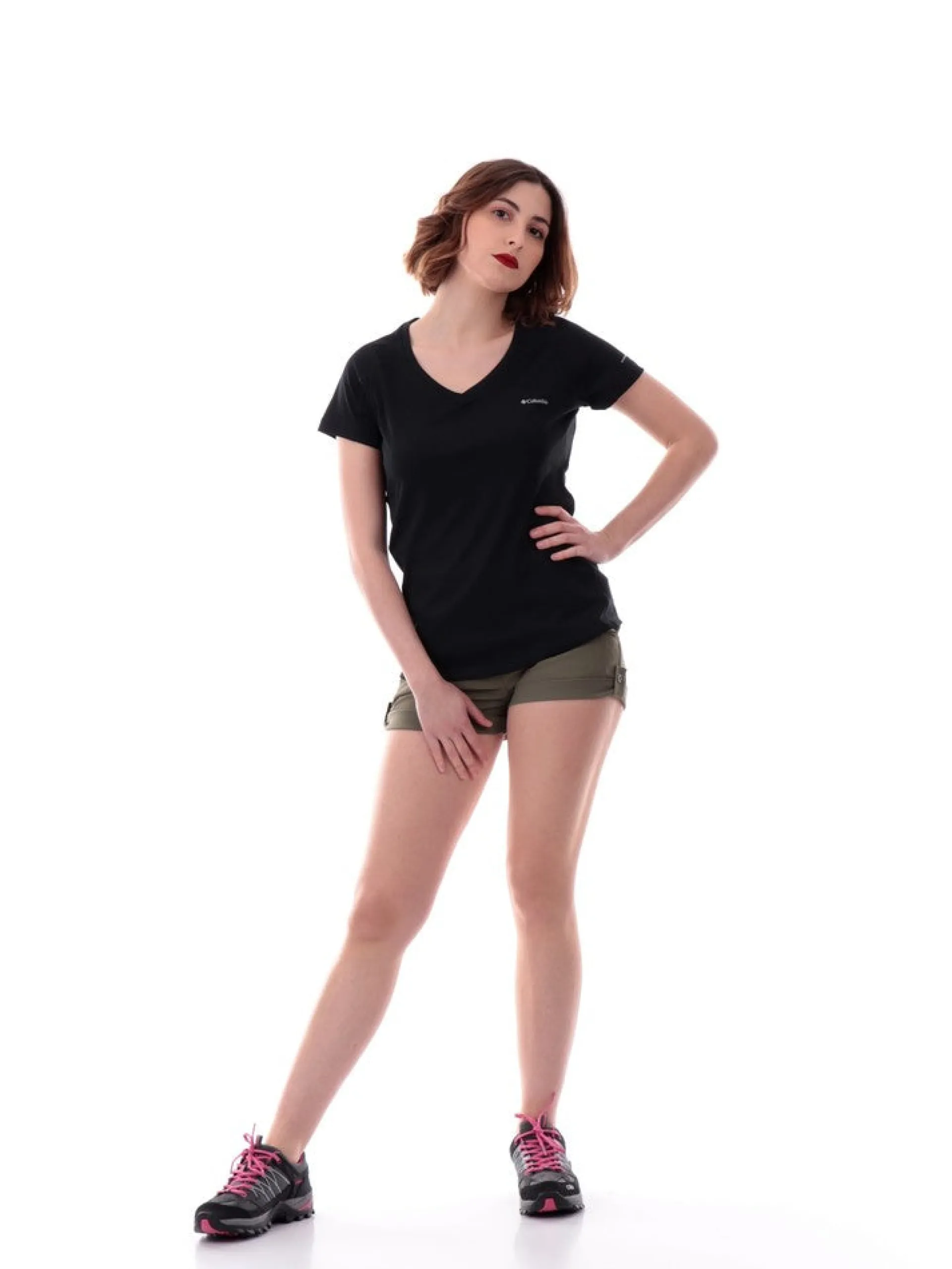 COLUMBIA T-Shirt*T-Shirt Zero Rules Nera da Donna AL6914