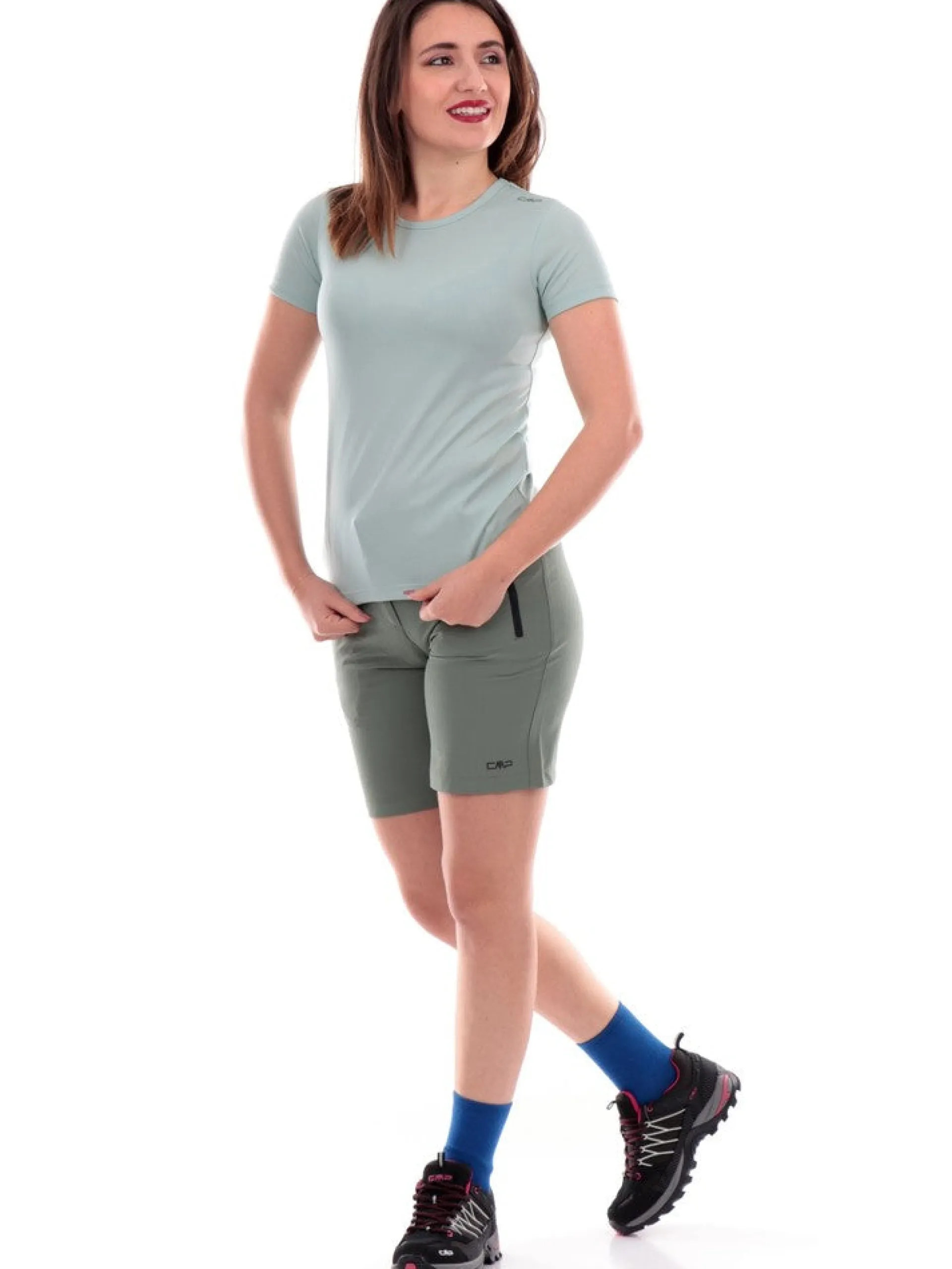 CMP T-Shirt*T-Shirt da trekking verde da donna 39T5676E