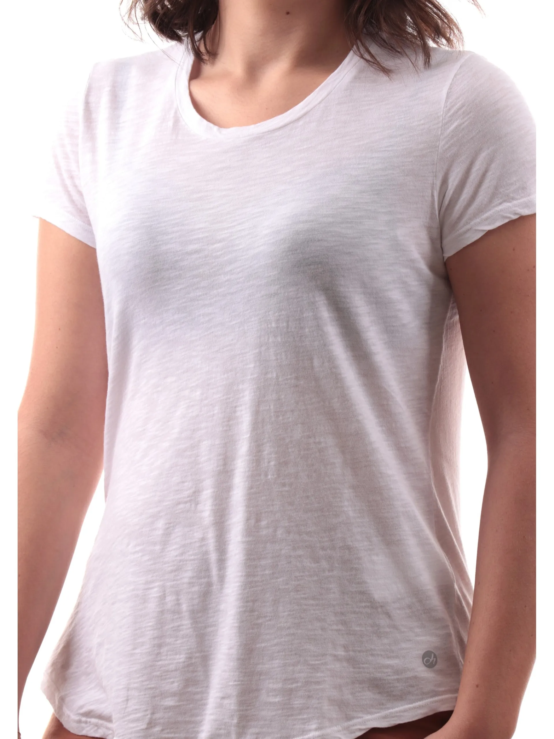 DEHA T-Shirt*T-shirt bianca da donna in jersey A00631