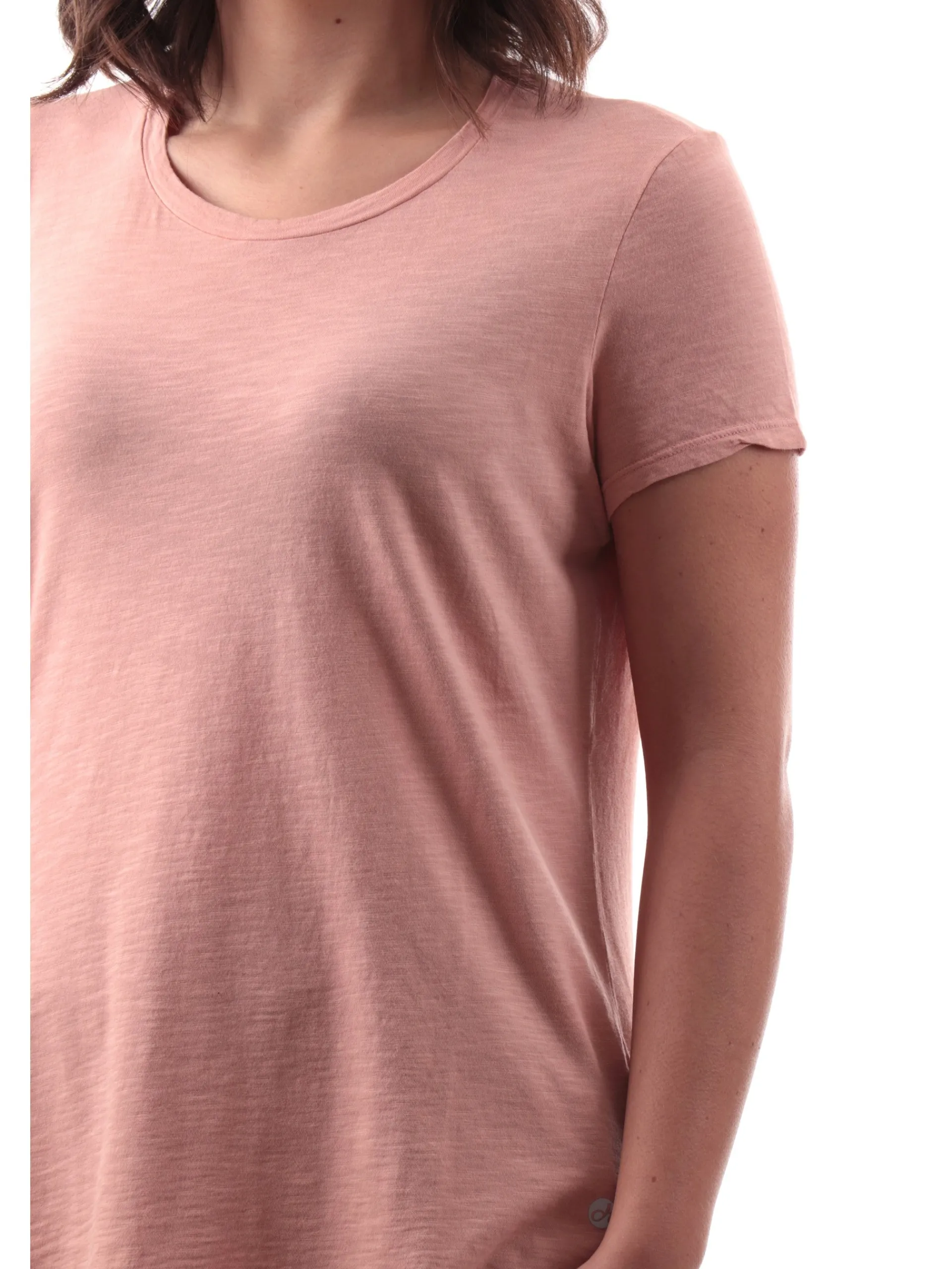 DEHA T-Shirt*T-shirt rosa salmone da donna in jersey A00631